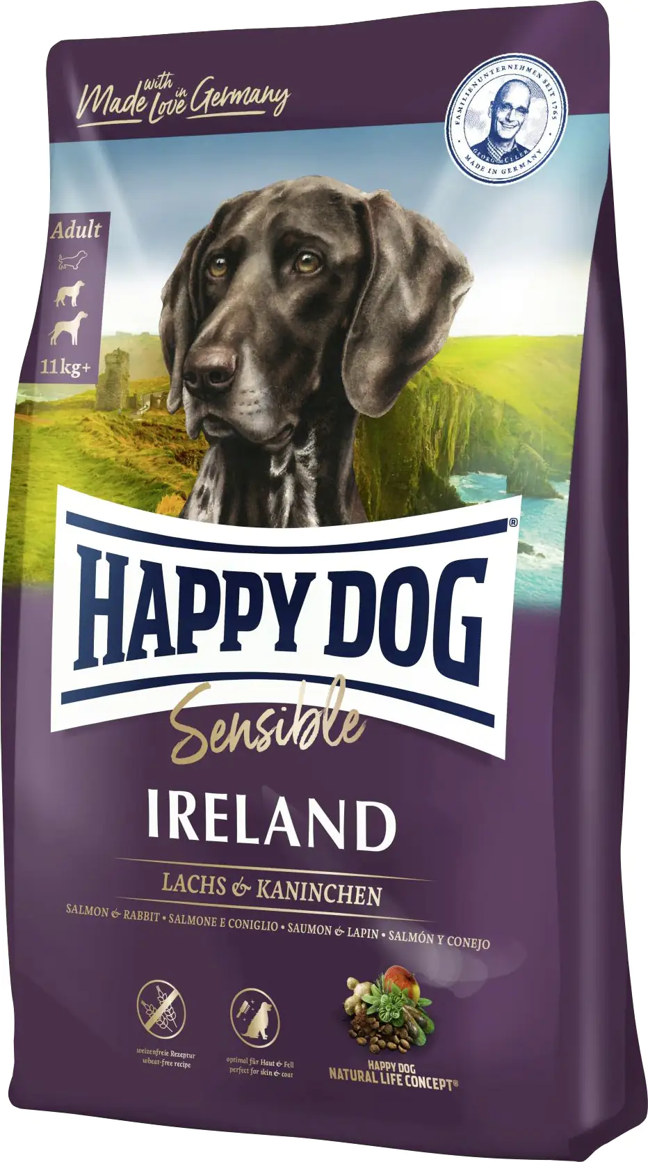 HappyDog Hundefutter Supreme Irland 1 kg HappyDog Hundefutter Supreme Irland 1 kg