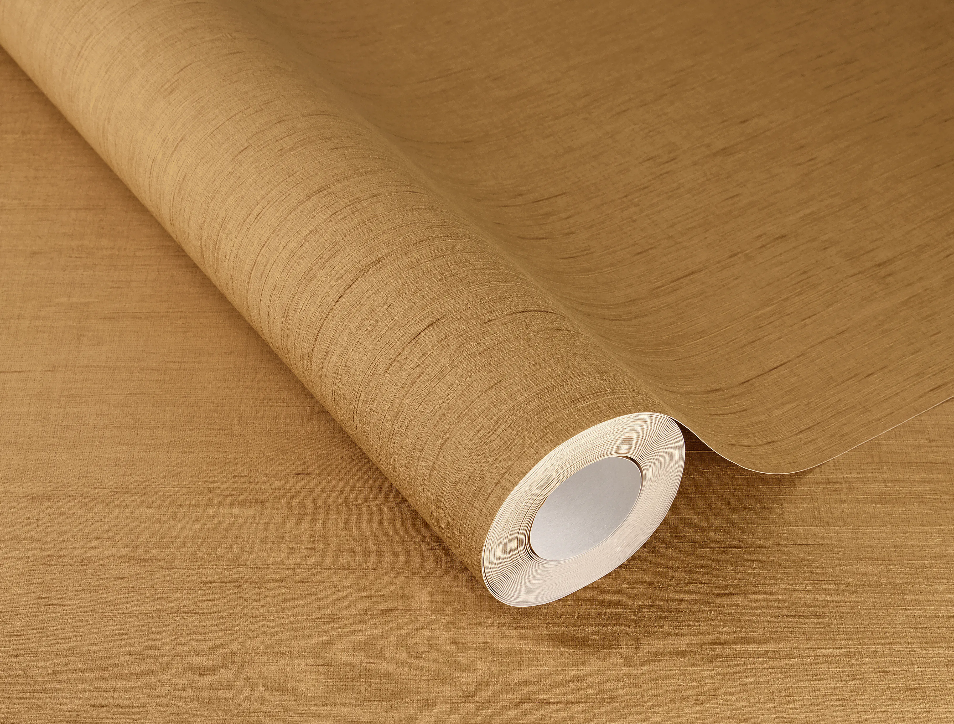 Rasch Vliestapete 746099 Orange-Braunorange Uni 10,05 m x 0,53 m