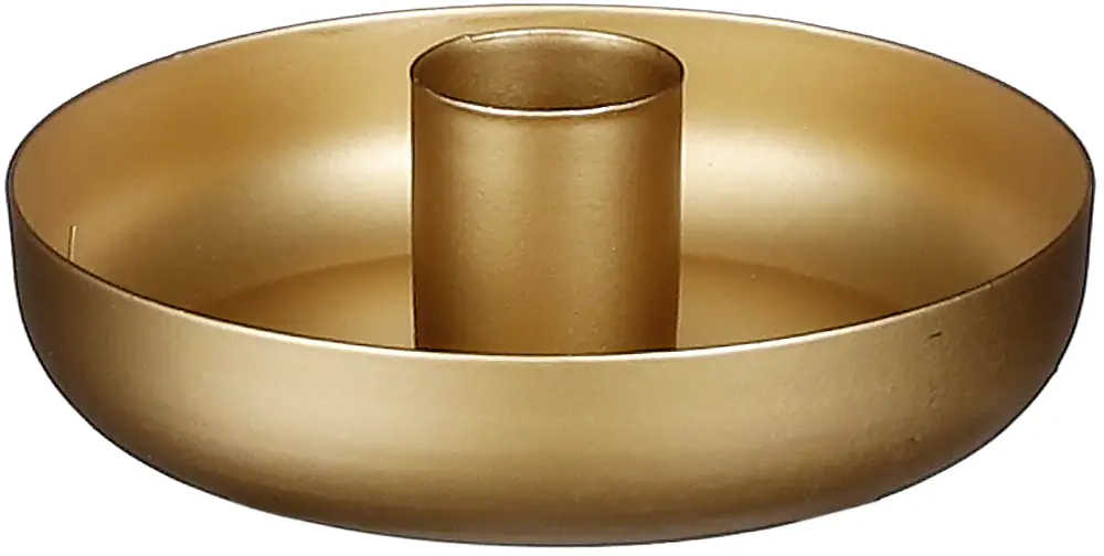 Mica Coast Kerzenständer gold Eisen 2 x Ø 9 cm