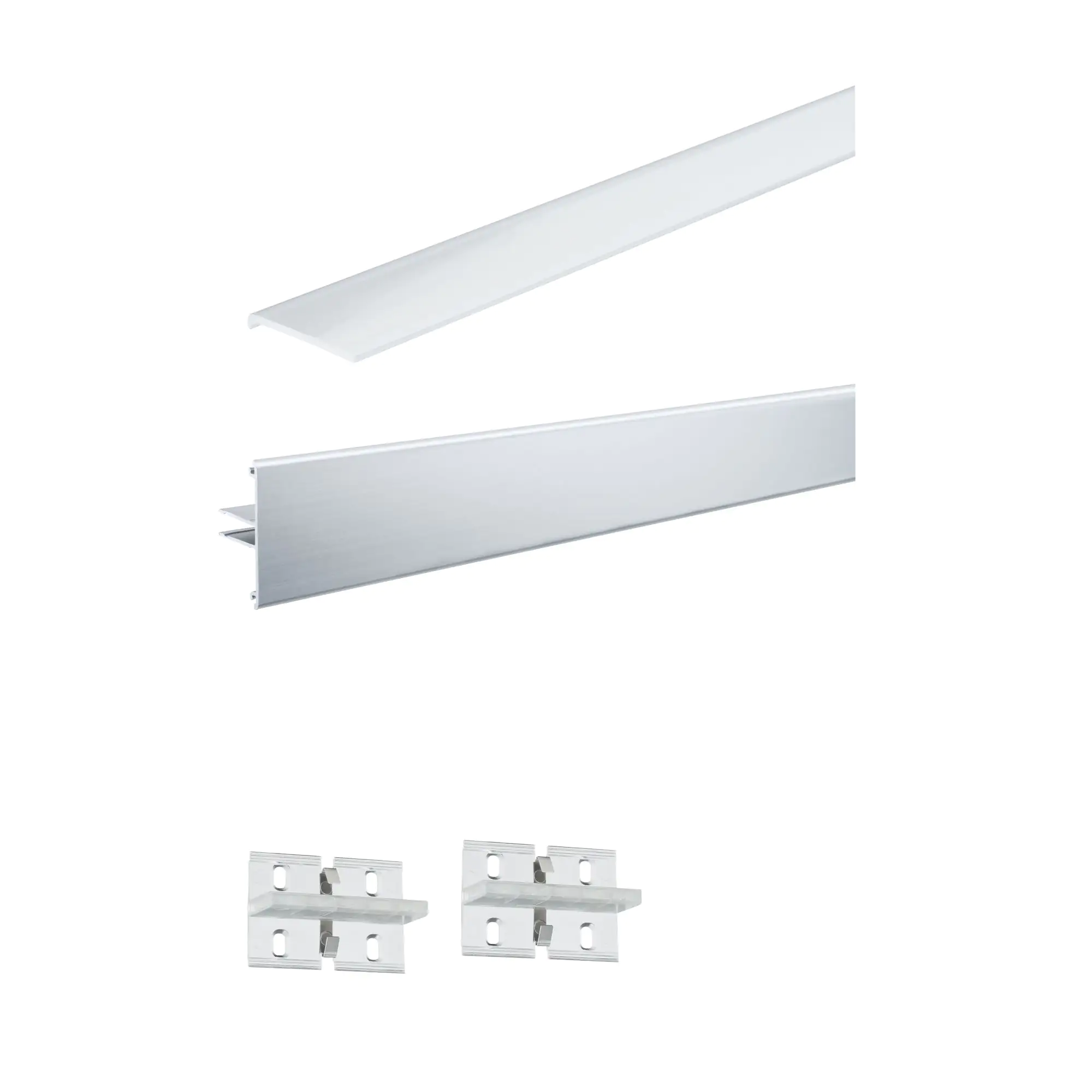 Paulmann Duo Profil inkl. Clips und Diffusor 2 m Paulmann Duo Profil inkl. Clips und Diffusor 2 m alu eloxiert