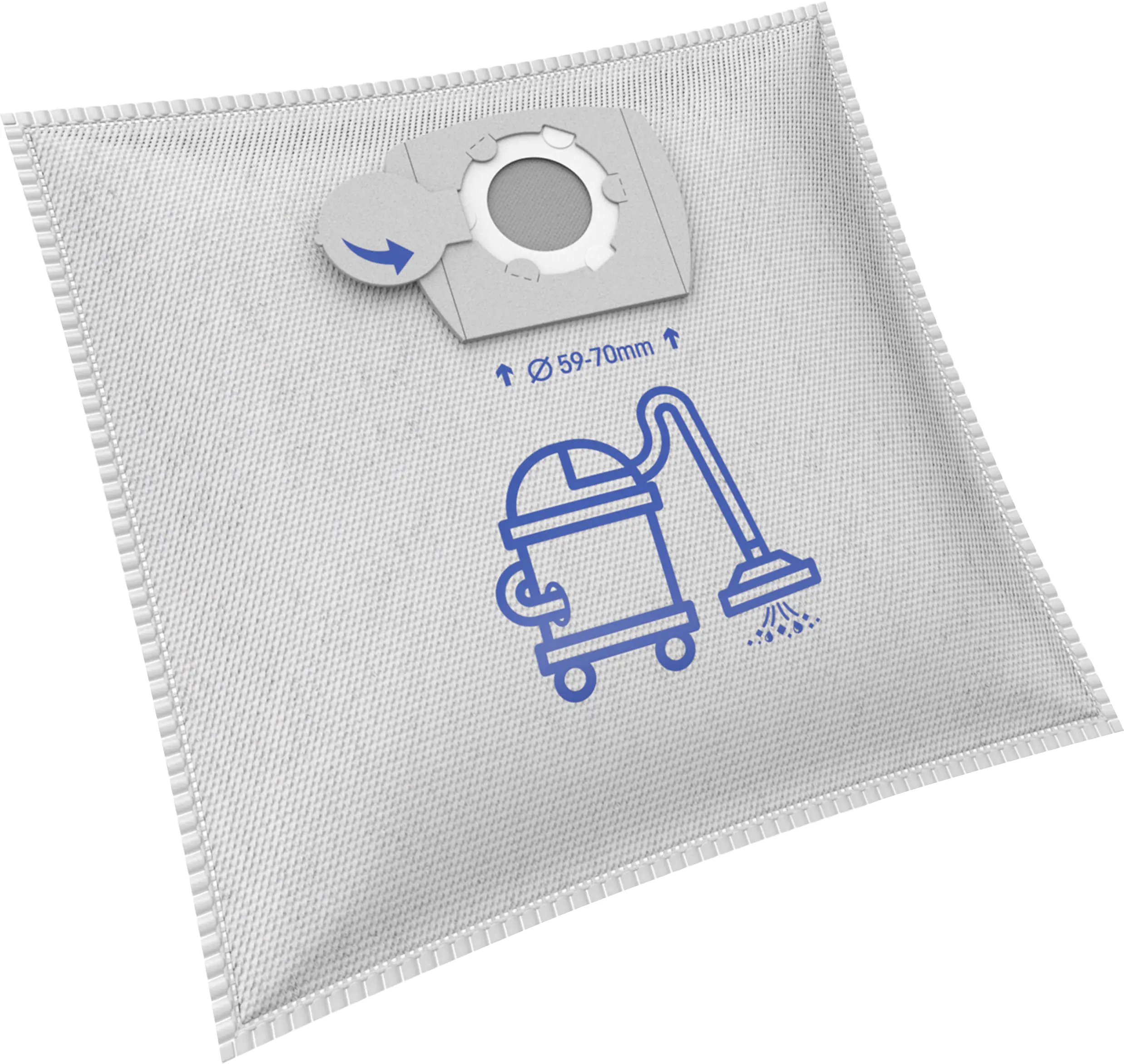 Swirl KA 2.0 Staubbeutel für Nass-Trockensauger, Kärcher/Nilfisk 3 Stück