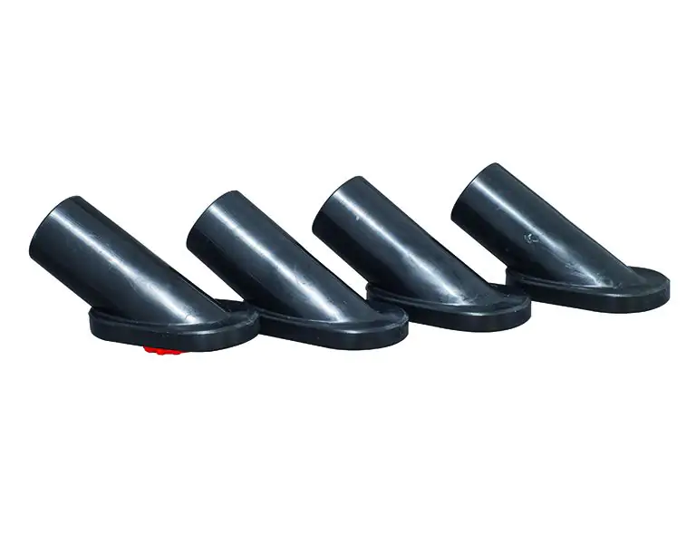 Siena Garden Bodengleiter 4er-Set, schwarz