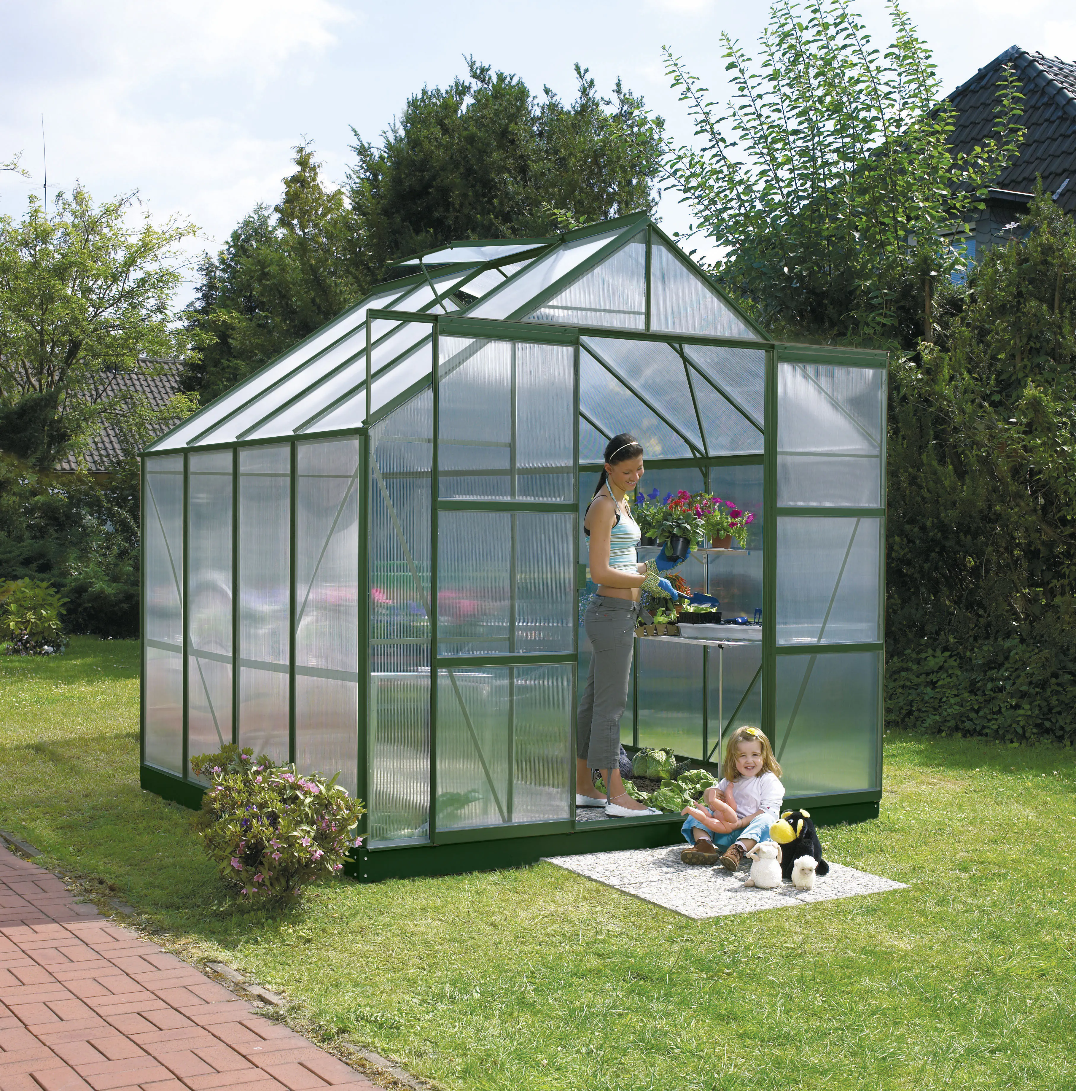 Vitavia Gewächshaus Mars 6700 254 x 254 cm 6 mm HPK