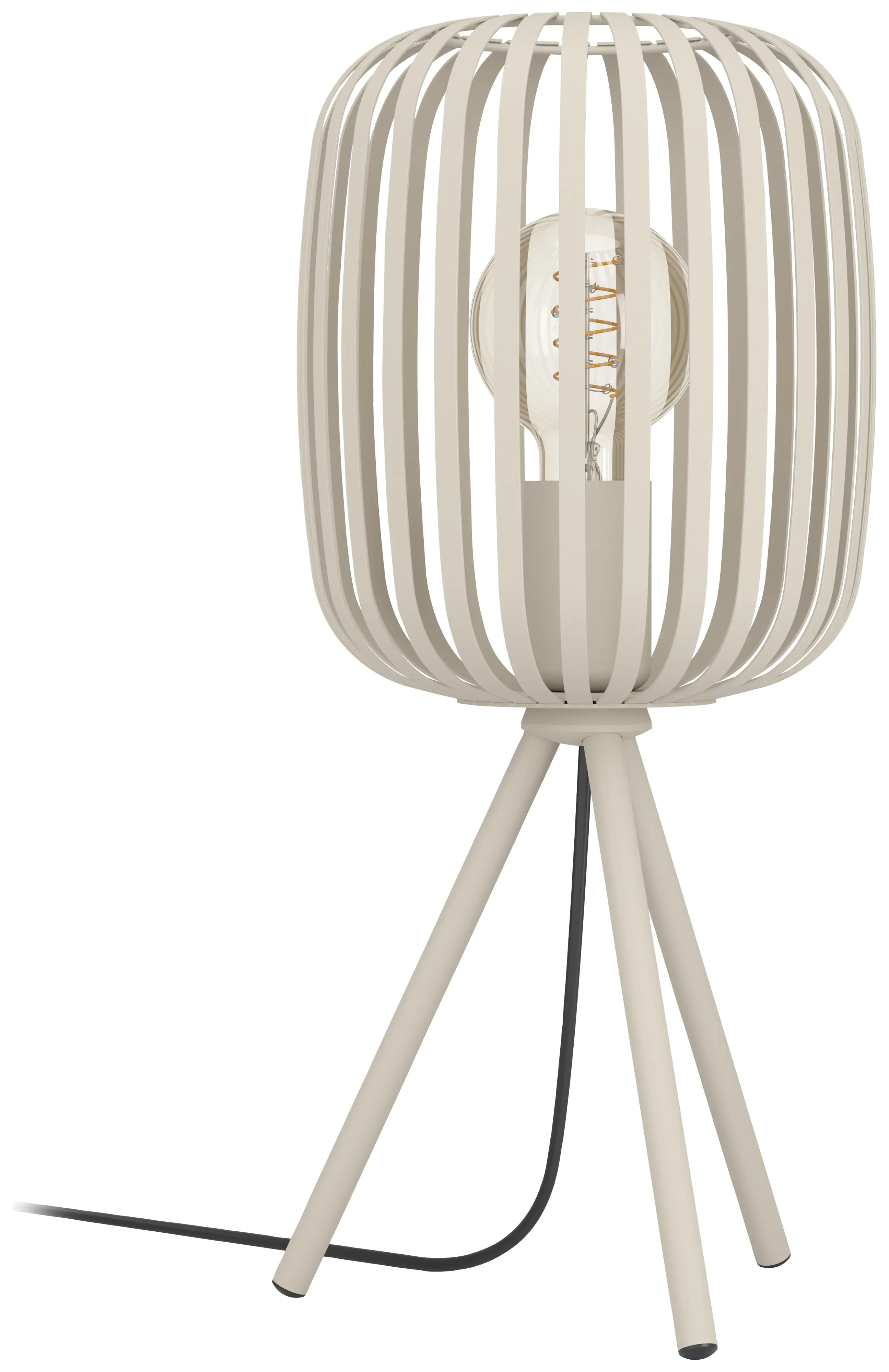 Eglo Tischleuchte Romazzina sand 43,5 x 20 cm