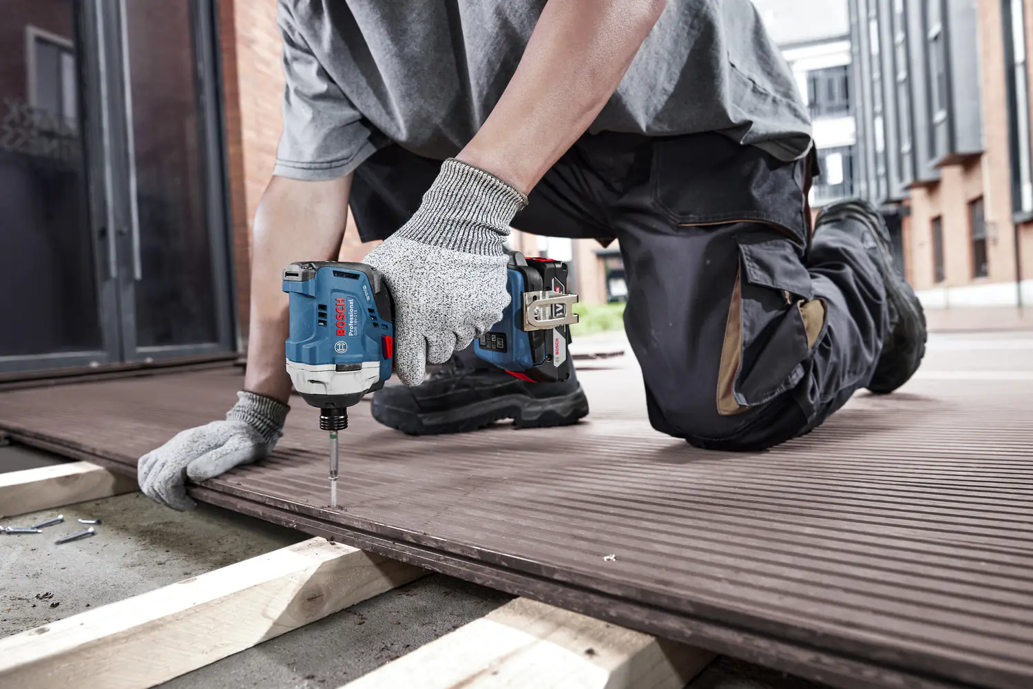 Bosch Professional Akku-Drehschlagschrauber GDR 18V-215 Solo Bosch Professional Akku-Drehschlagschrauber GDR 18V-215 Solo