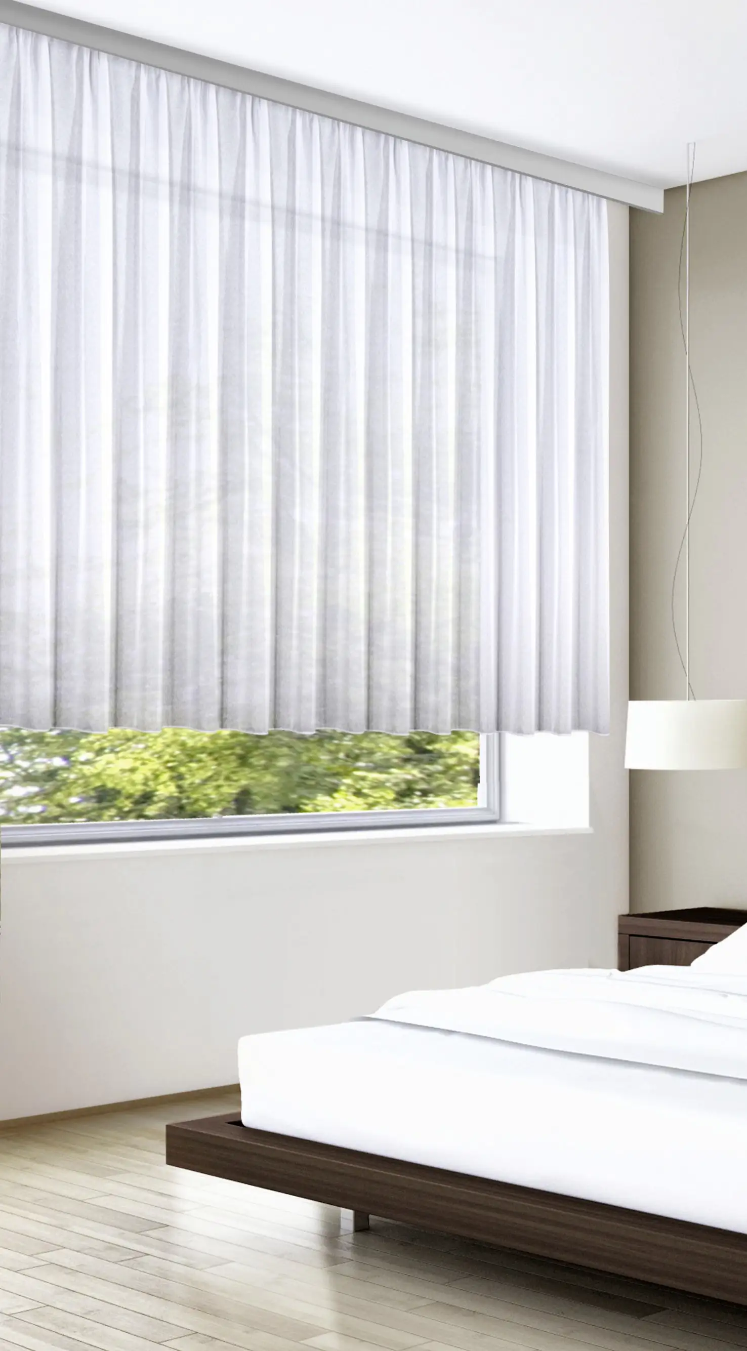 Neusser Collection Webstore Alain weiß, 145 x 300 cm