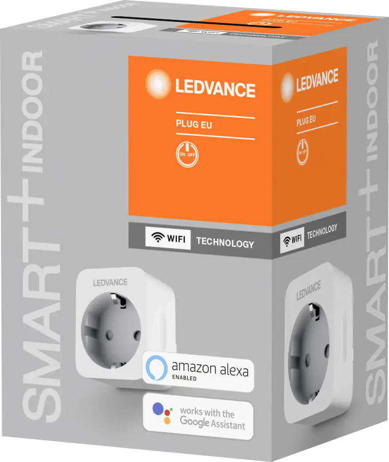 4058075537248_3126295 Ledvance Steckdose Smart+WiFi Smart Home Steckdose mit WiFi Strommesszähler