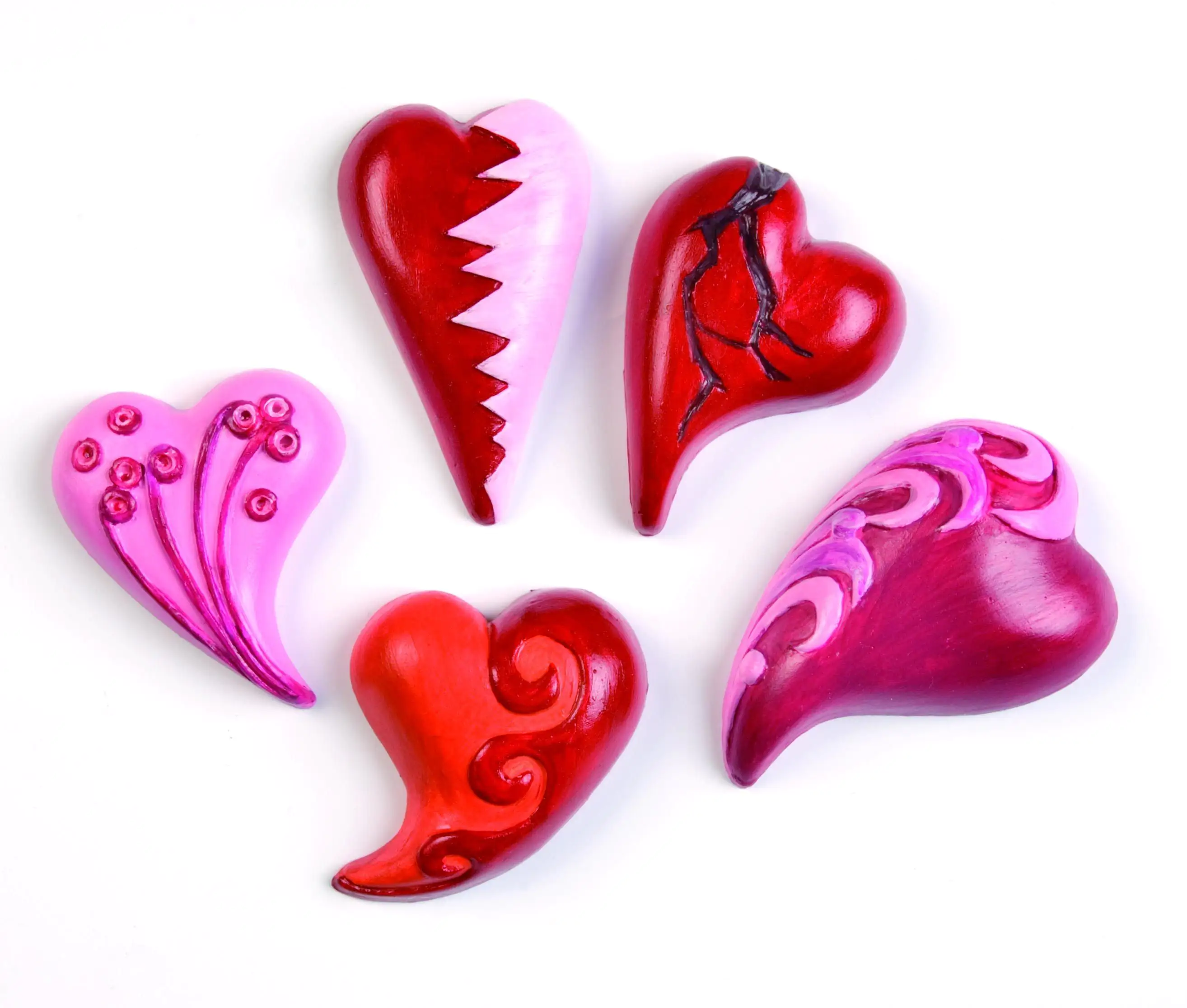 7610877427645 Glorex Giessform Herzen