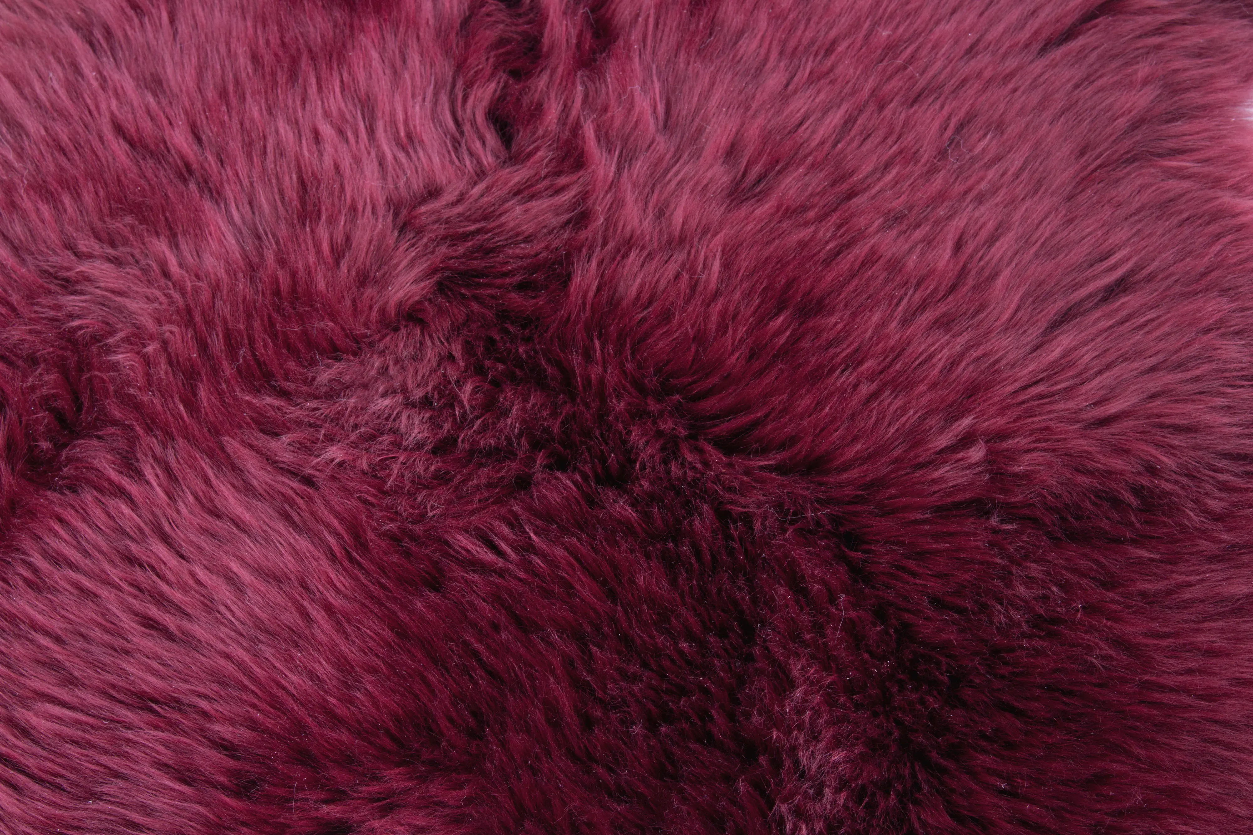 Teppich Schaffell 85 x 60 cm burgund Teppich Schaffell 85 x 60 cm burgund