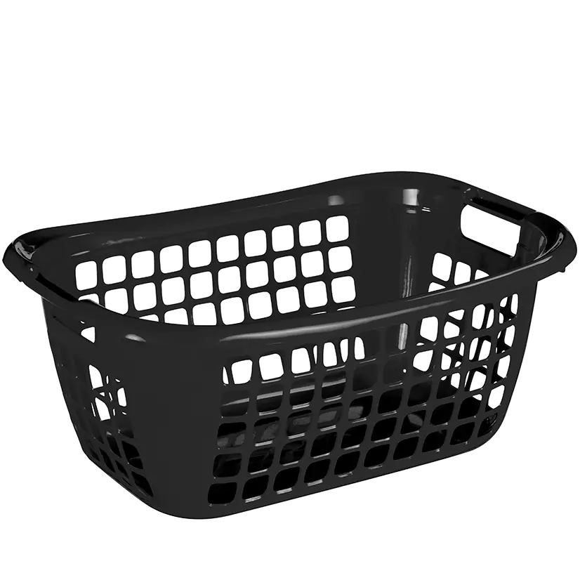 Sunware Wäschekorb Basic 48 L schwarz 