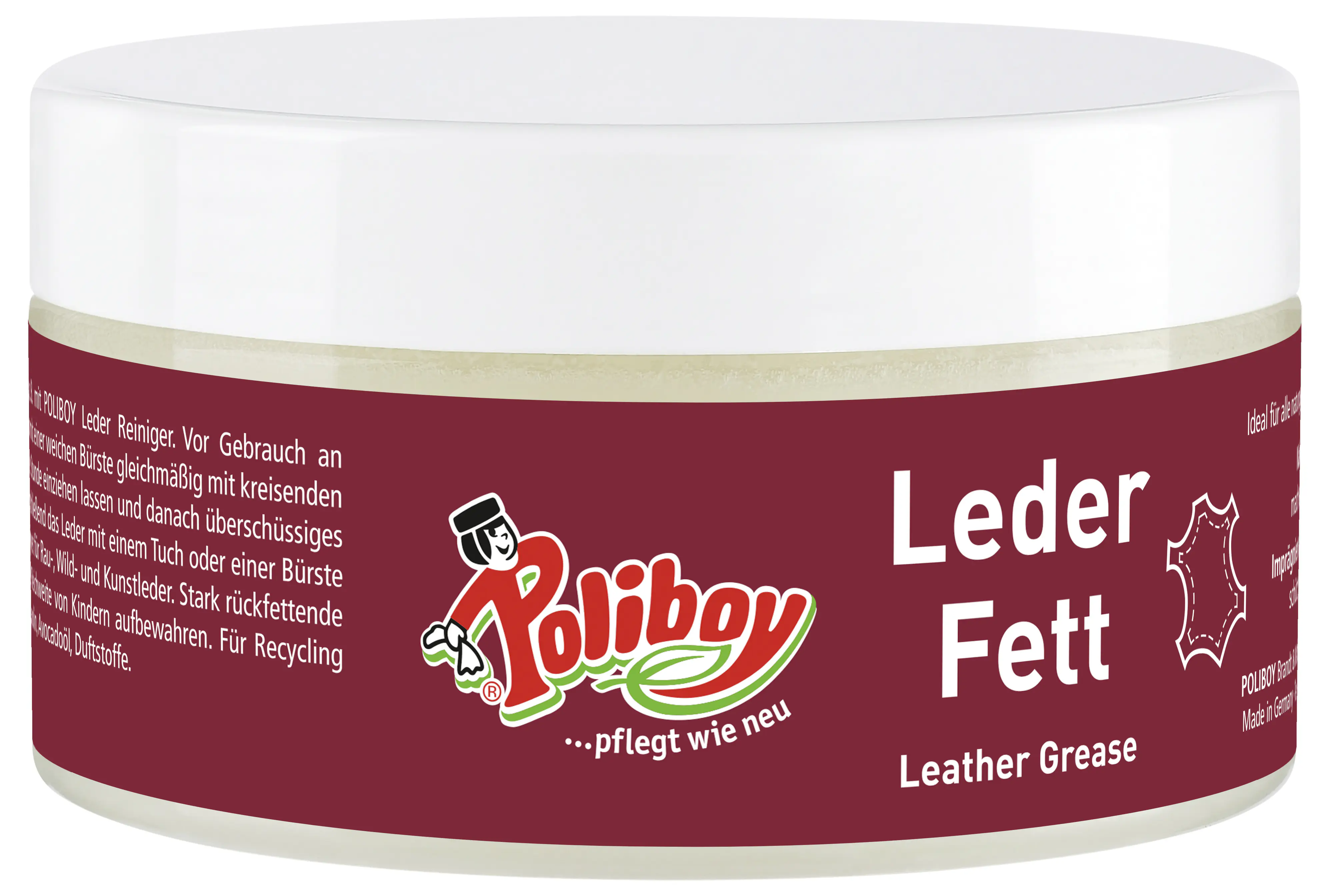 Poliboy Lederpflege Leder Fett 200 ml