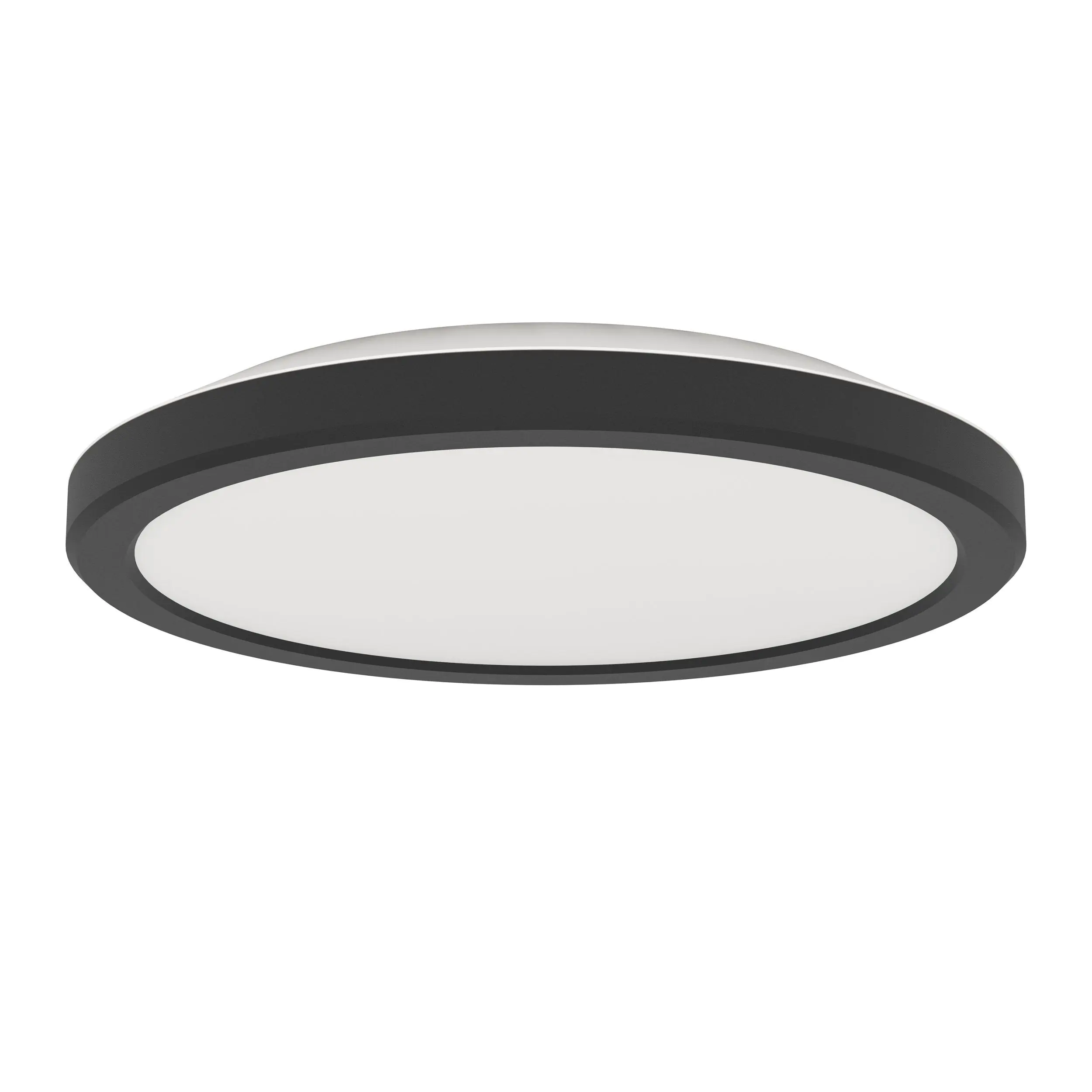 Eglo LED Deckenleuchte Testara-E schwarz Ø 21 cm neutralweiß