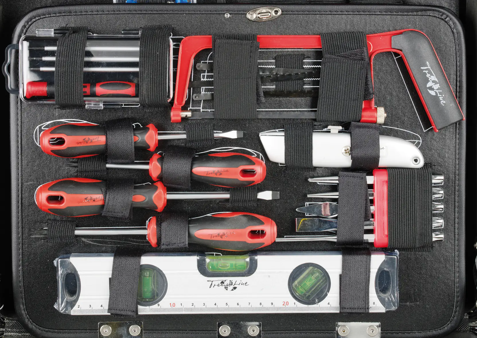 Primaster Werkzeugkoffer WK129 129-teilig 1/4" 1/2"