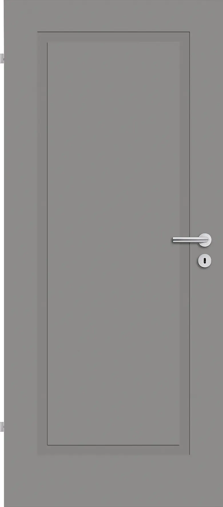 Borne Türblatt Lusso 01 Lack edelgrau Röhrenspan