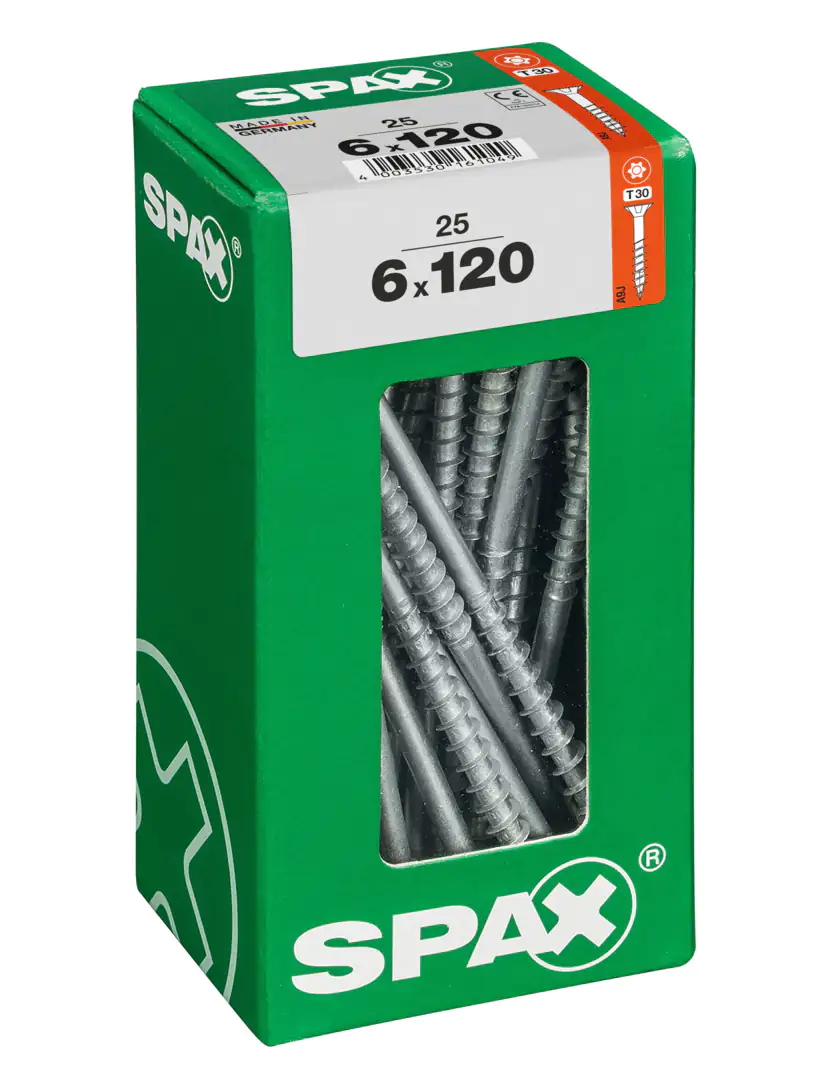 Spax Universalschrauben 6.0 x 120 mm TX 30 - 25 Stk.
