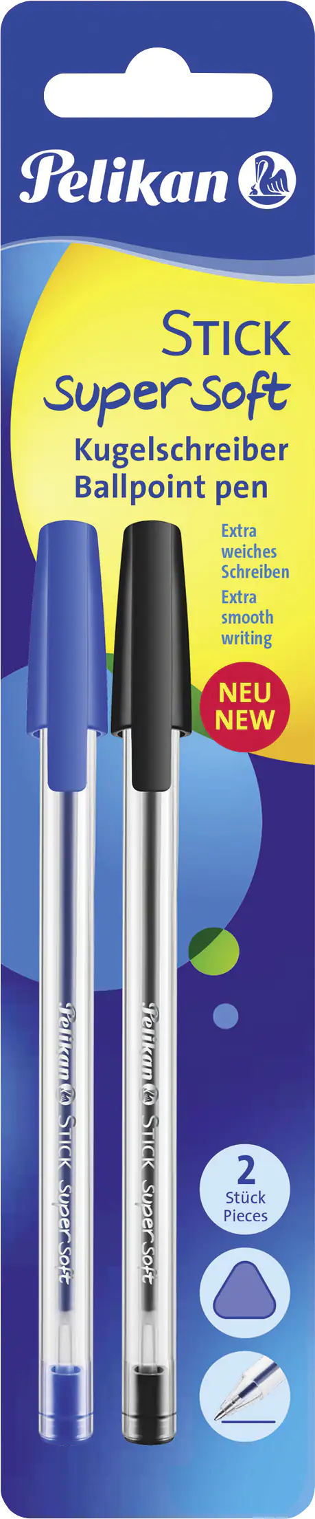 Pelikan Kugelschreiber Stick K86s super soft 2 Stück