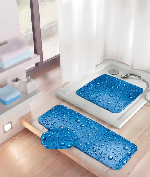 Kleine Wolke Wanneneinlage Bubble 36 x 92 cm, marineblau Kleine Wolke Wanneneinlage Bubble 36 x 92 cm, marineblau