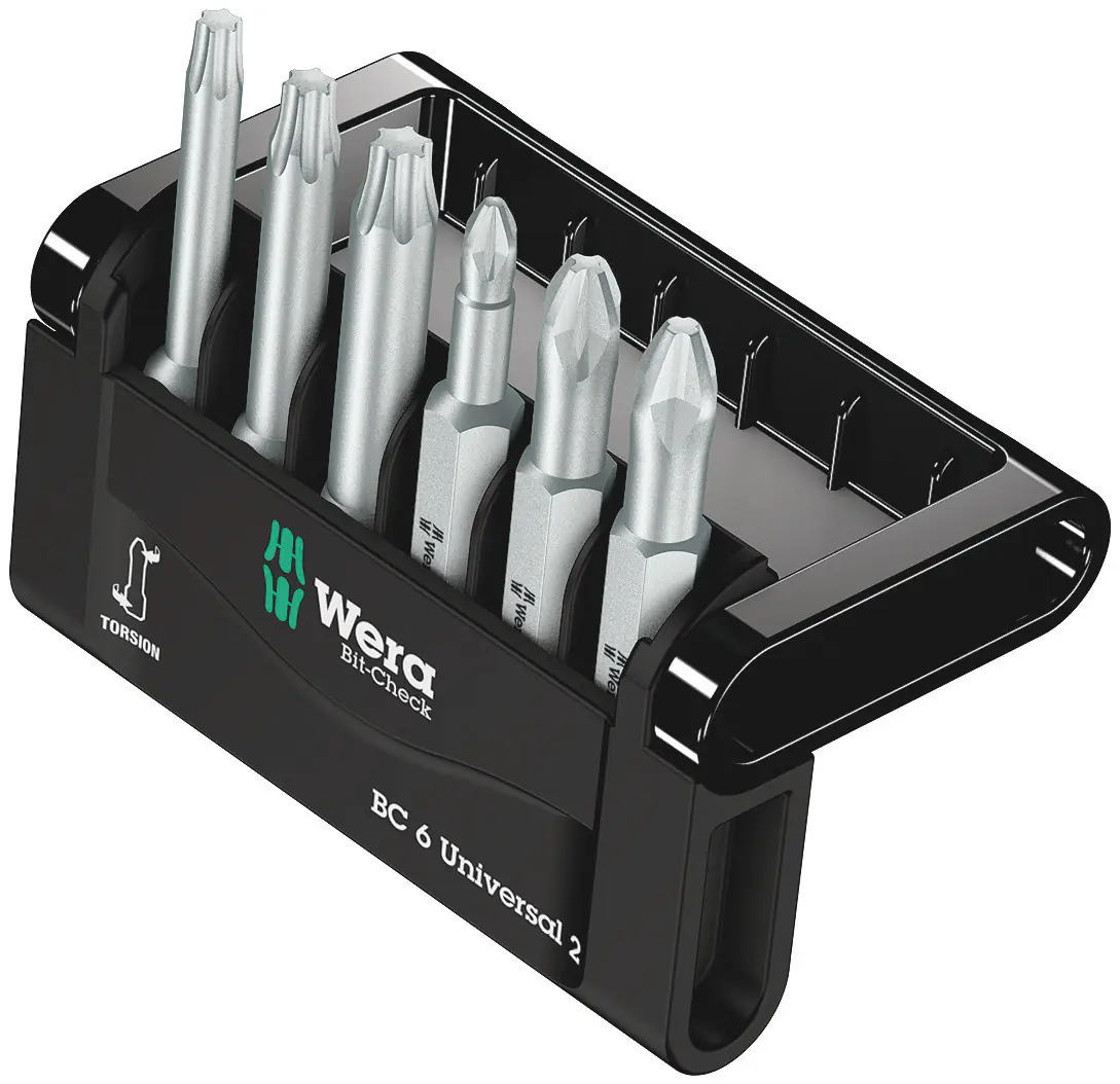 Wera Bit-Set Bit-Check 6 Universal 2 SB 6-teilig