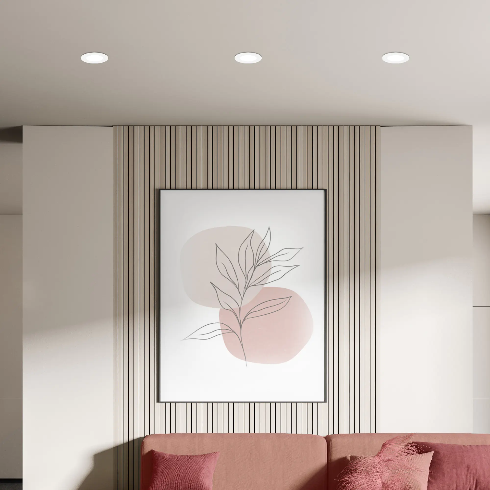 Briloner LED Einbauleuchte Jeft 3er Set 3x 3W, 330lm Kunststoff weiß