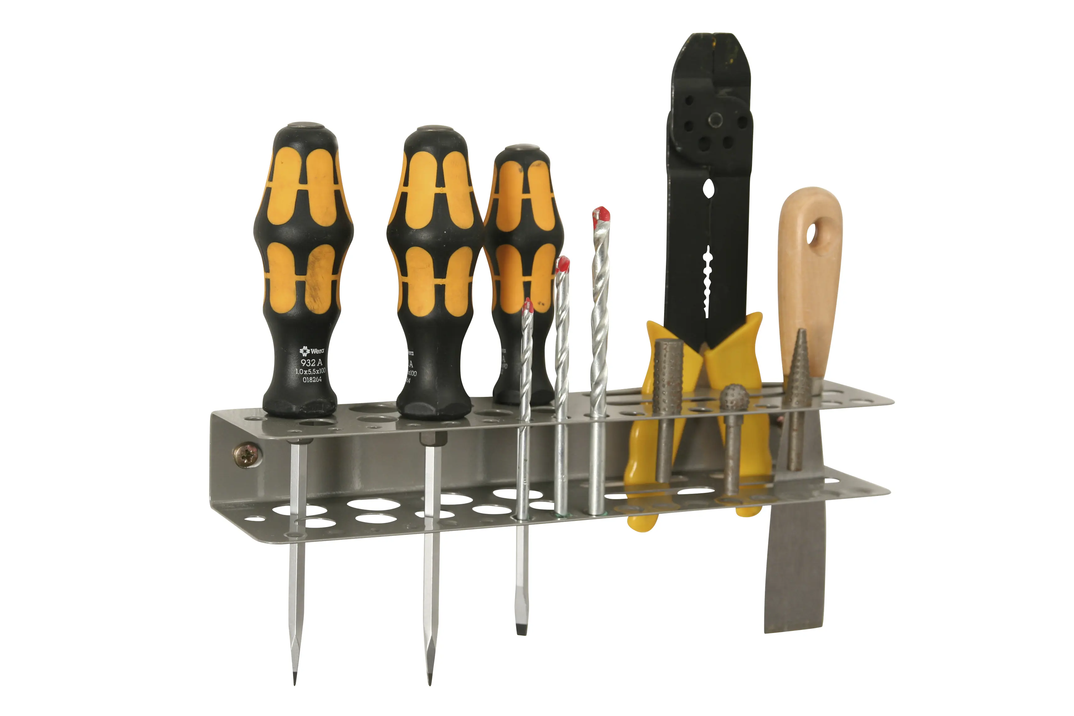 Allit Werkzeughalter Universal StorePlus Flex M 31 silbergrau Stahlblech Allit Werkzeughalter Universal StorePlus Flex M 31 silbergrau Stahlblech