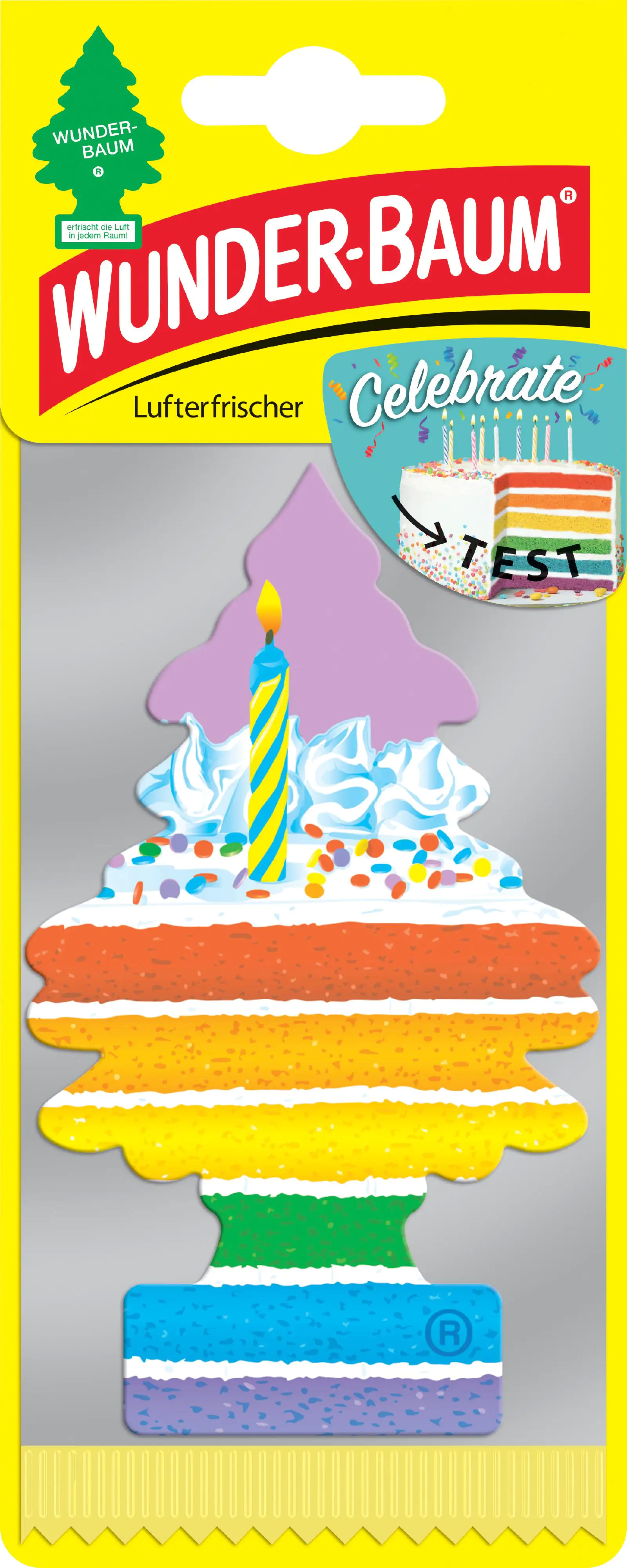 Wunderbaum Papierlufterfrischer Celebrate Wunderbaum Papierlufterfrischer Celebrate