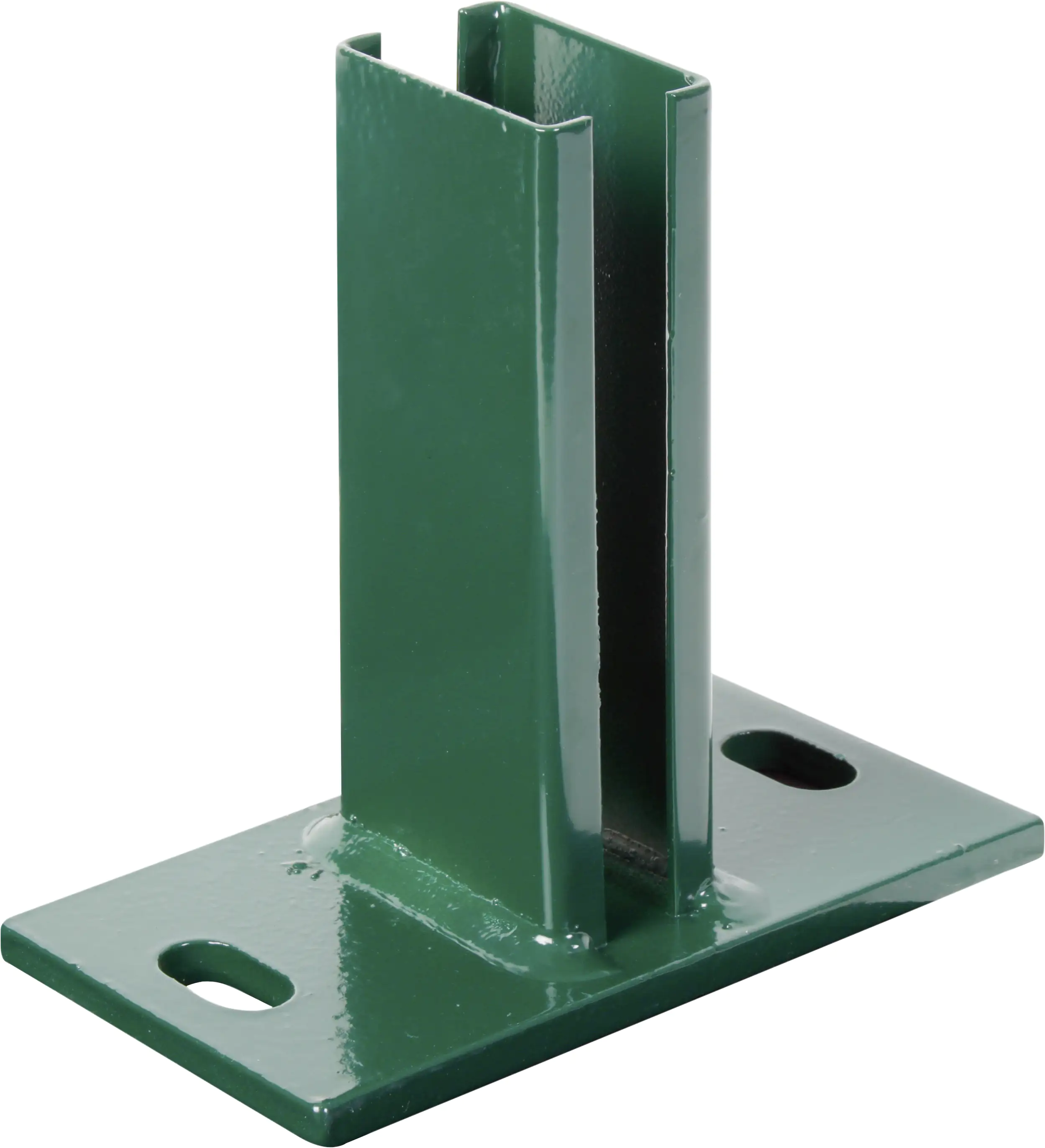 Alberts Pfostenträger für Zaunpfosten 60 x 40 mm zA grün