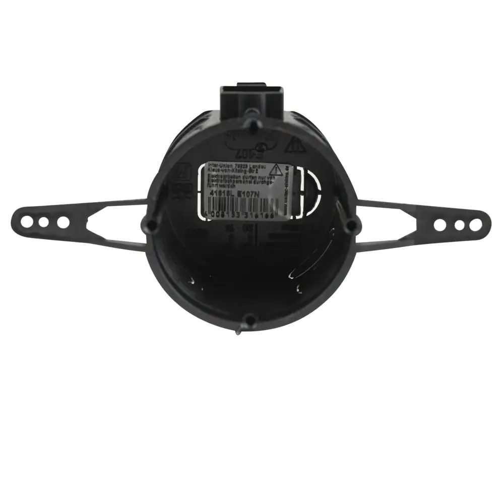 UP-Schalterdose mit Nagellaschen 60mm schwarz UP-Schalterdose mit Nagellaschen 60mm schwarz