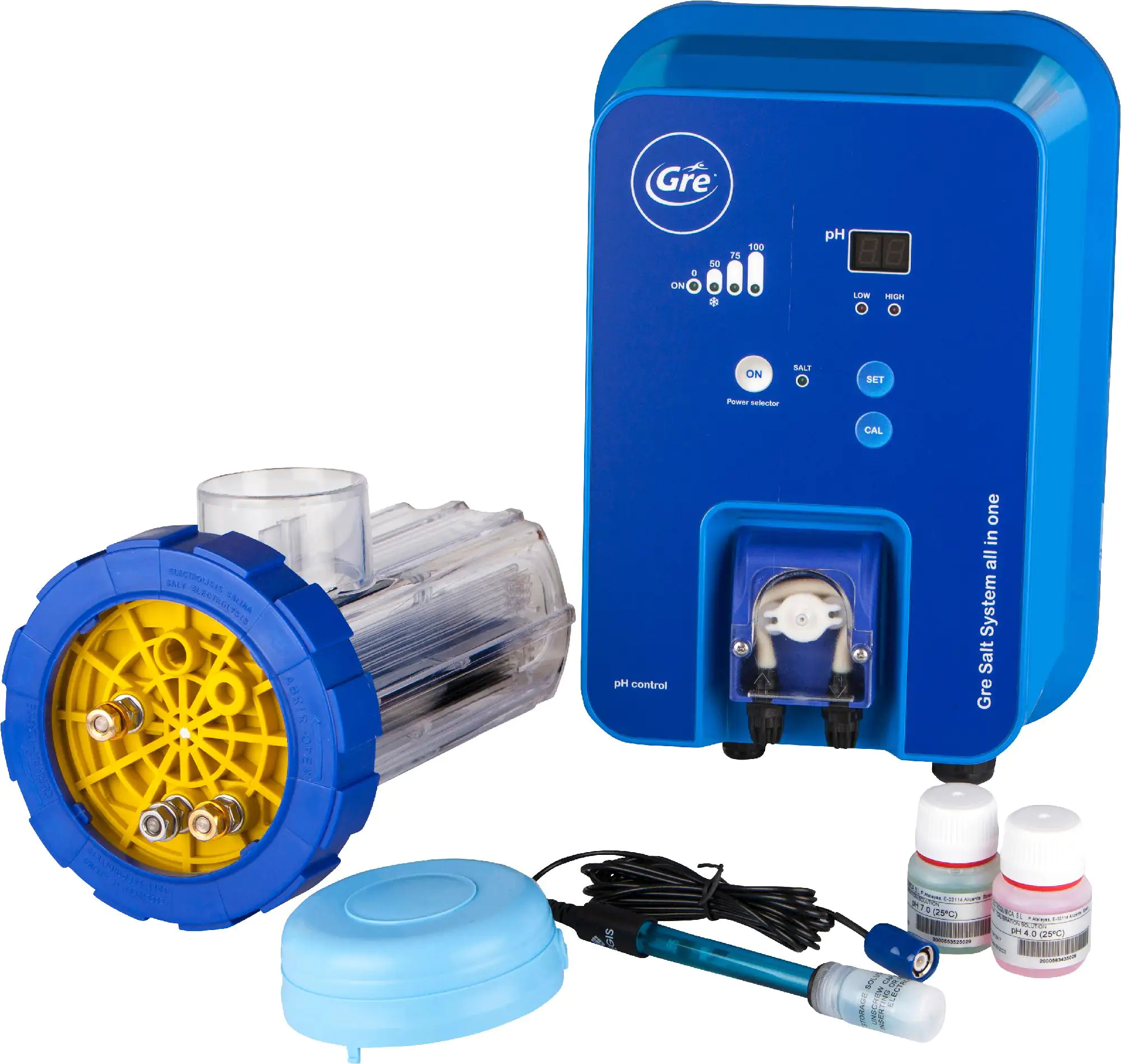 Gre Salzelektrolyse-System für Pools Wasservolumen bis zu 100 m3