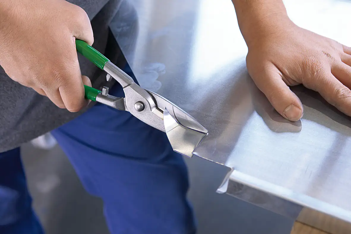 Bessey Schere Berliner "rechtsschneidend" 250 mm für gerade Schnitte