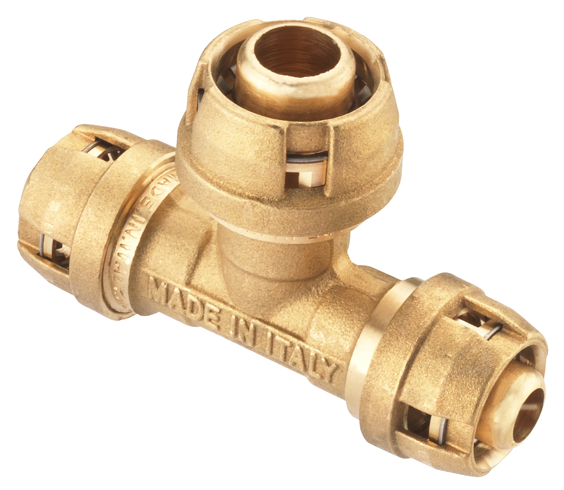 Cornat Steck-T-Stück komplett ø 16 mm ø 20 mm Messing