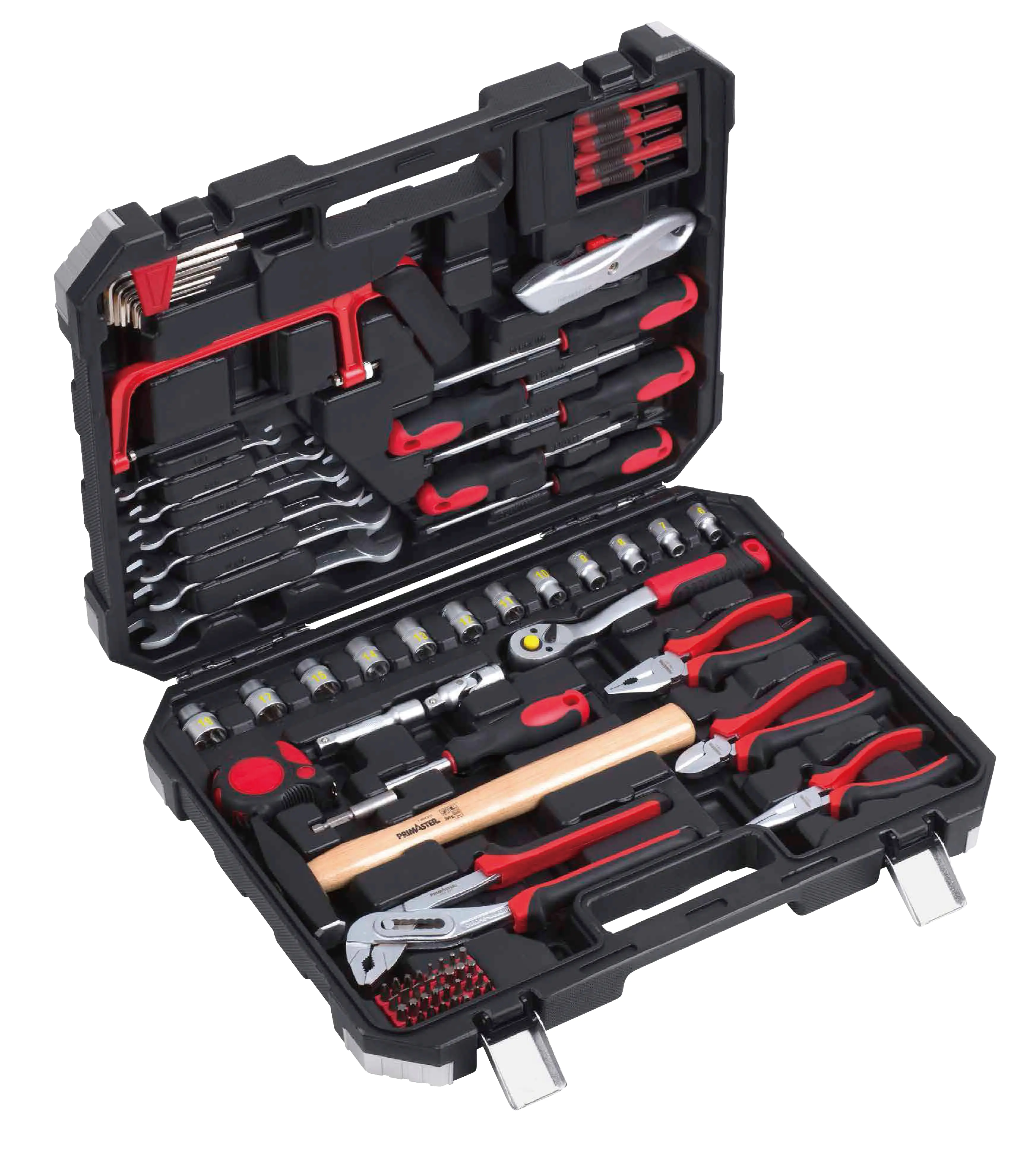 Primaster Werkzeugkoffer WK81 81-teilig 3/8" Primaster Werkzeugkoffer WK81 81-teilig 3/8"