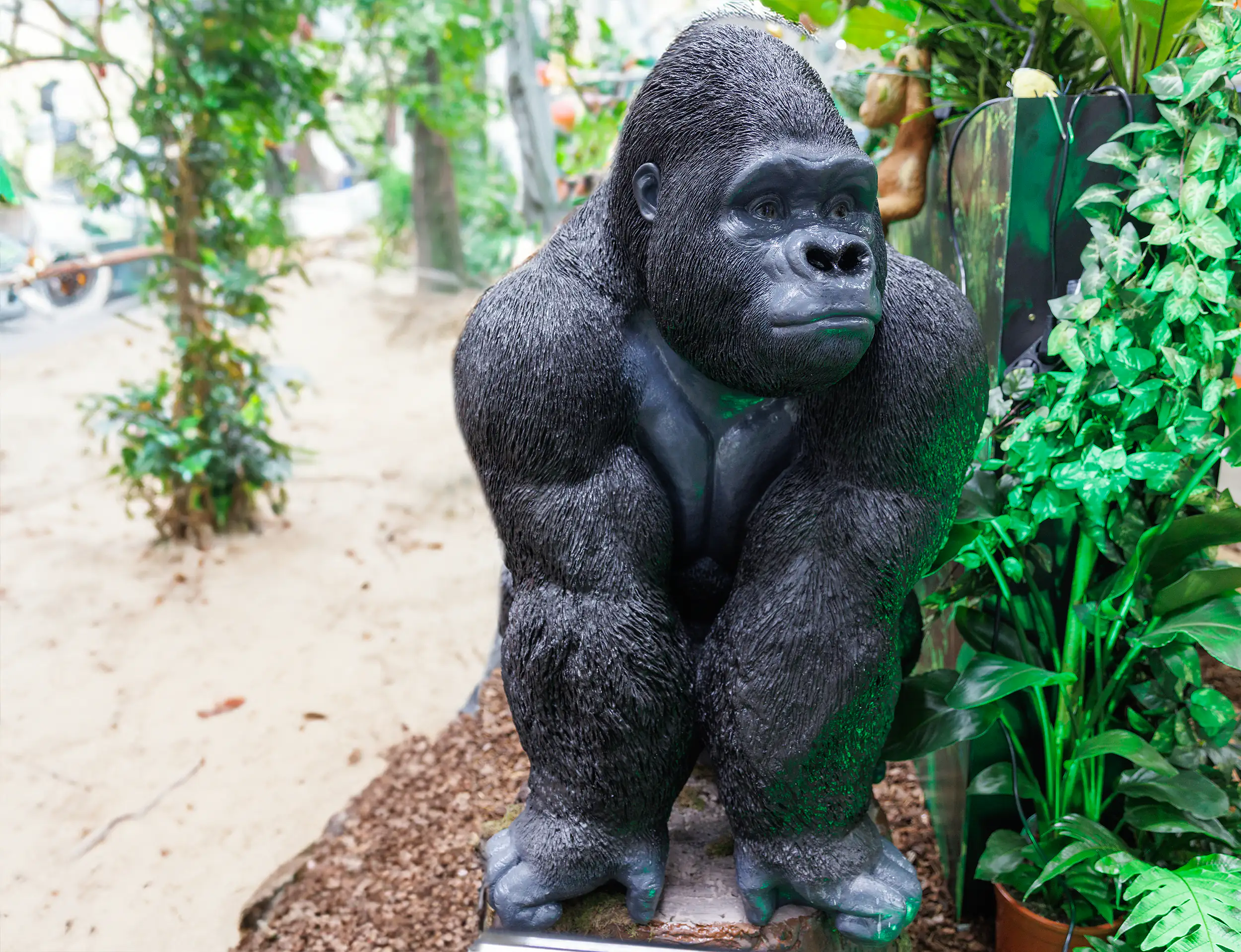 Dekofigur Gorilla 105 x 60 x 80 cm