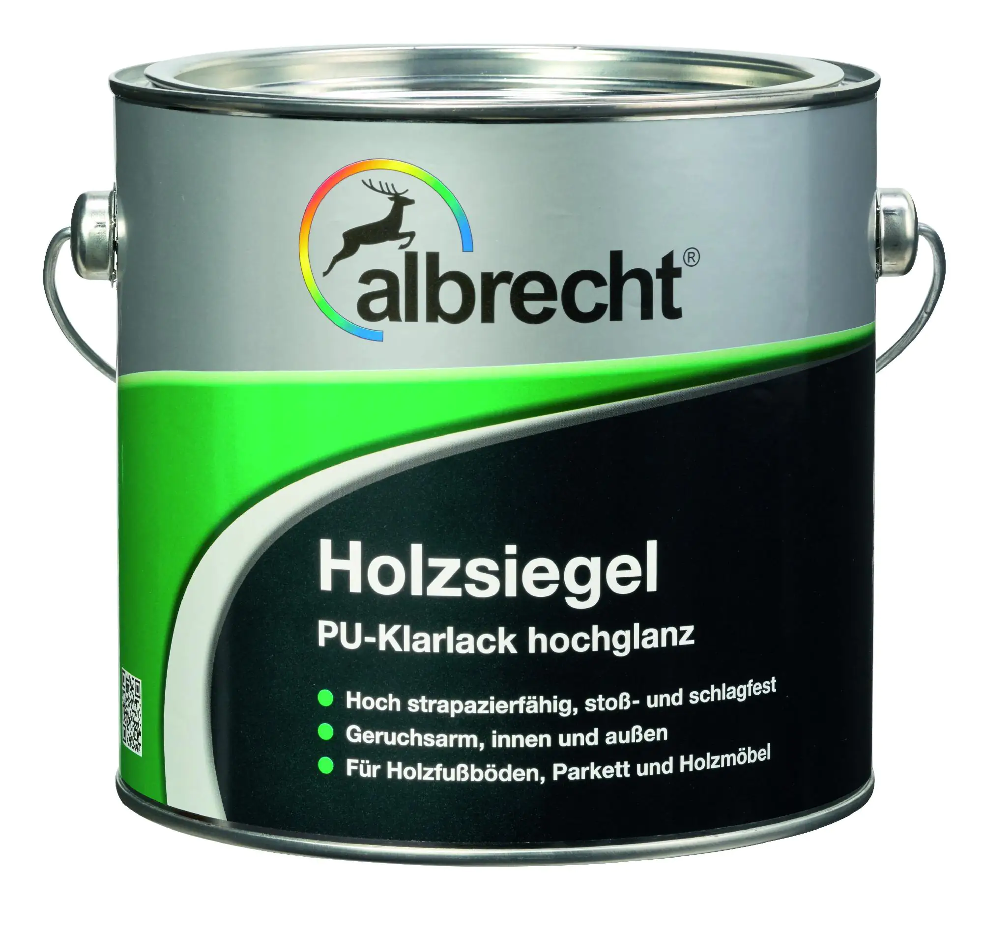 Albrecht Holzsiegel PU 2,5 L farblos glänzend Albrecht Holzsiegel PU 2,5 L farblos glänzend