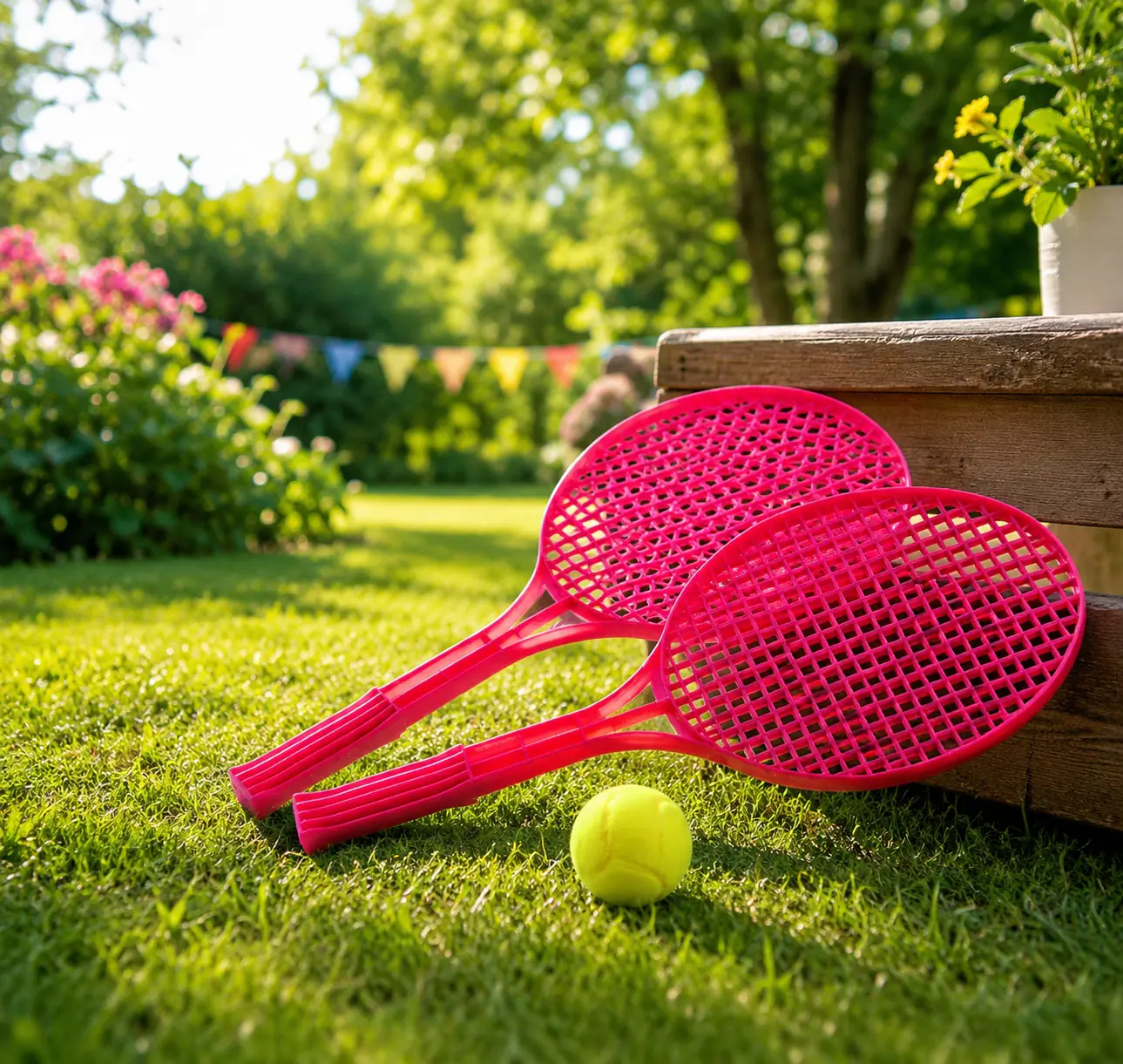 Adriatic Tennis-Set rot 52 cm
