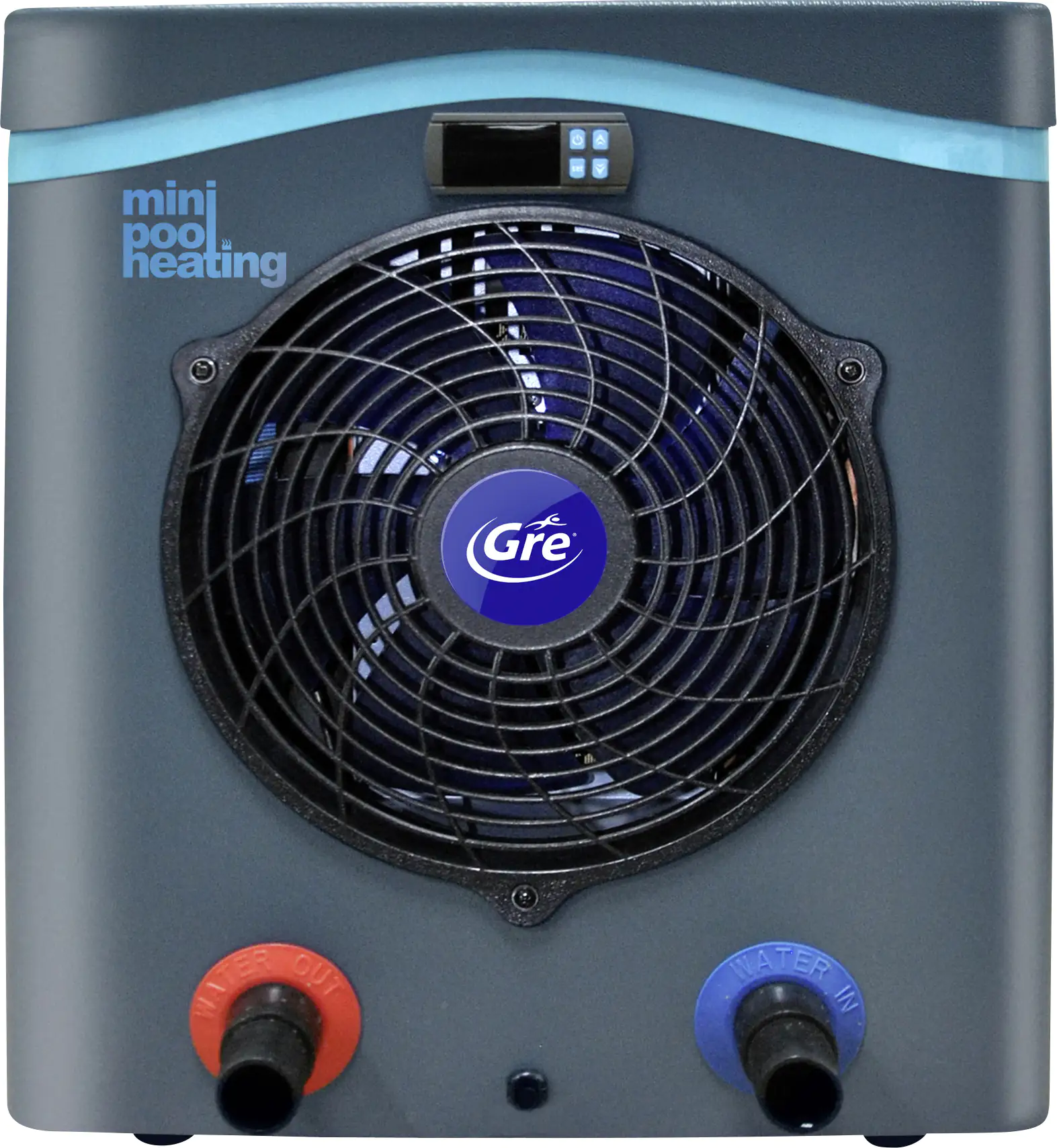 Gre Mini-Wärmepumpe Pools bis 30 m³ 43,5 x 43 x 46 cm