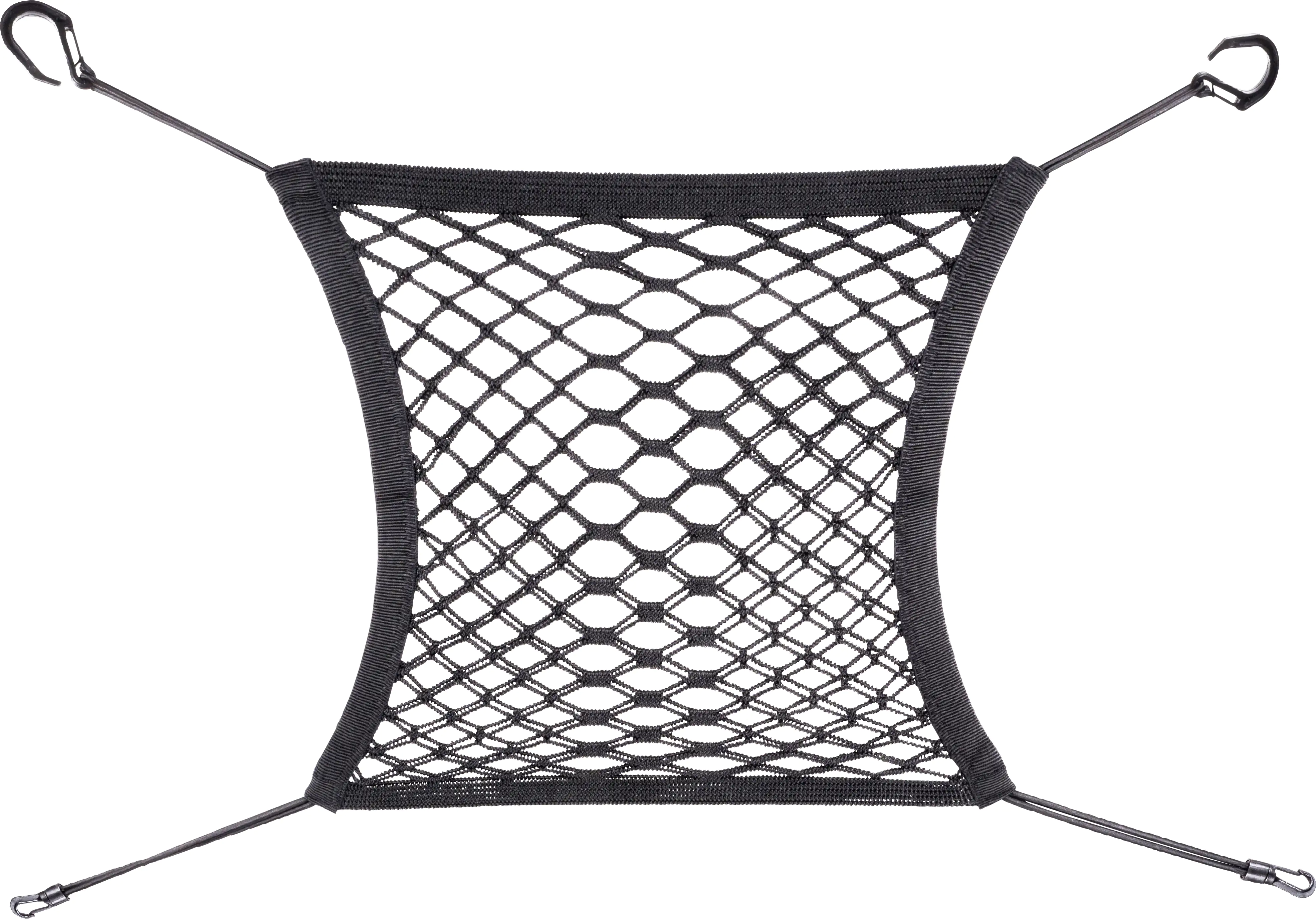 Walser Netz Vordersitze 25x30cm schwarz