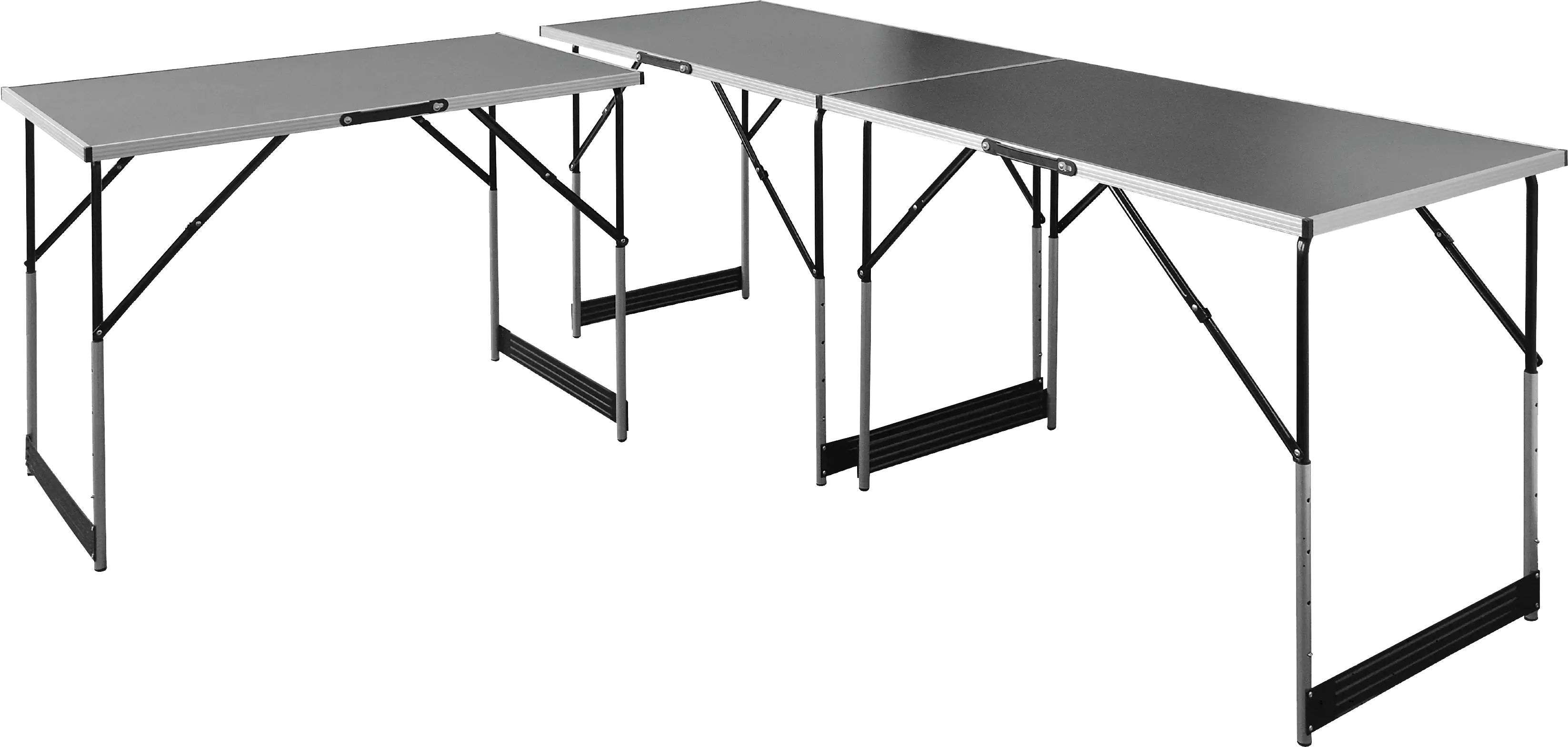 4001438190062 Tapeziertisch Alu 3 teilig je 100 x 60 cm