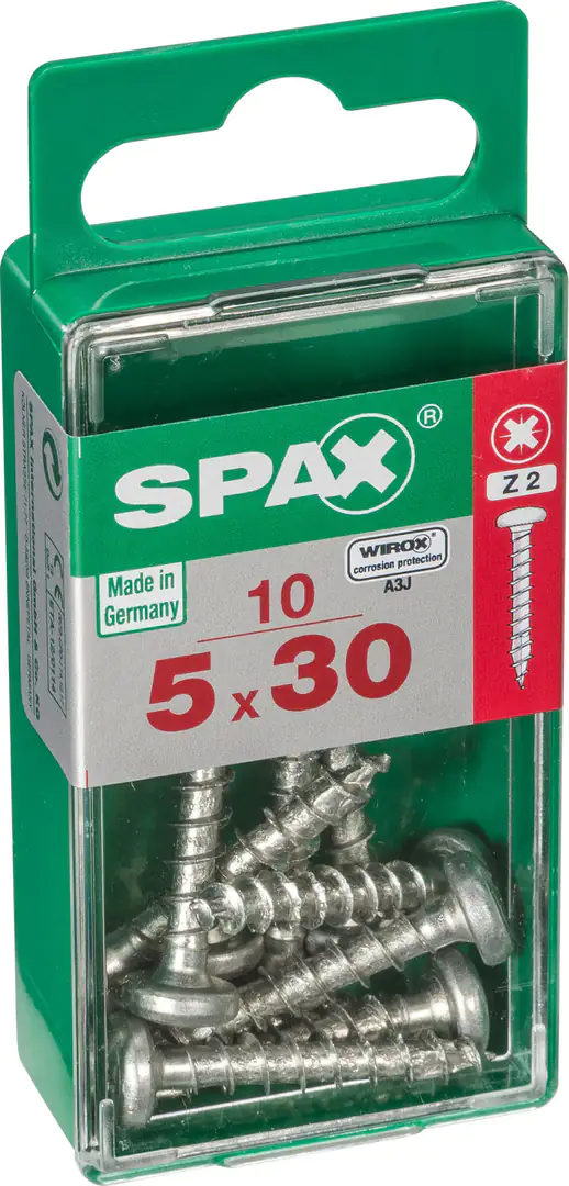 Spax Universalschrauben 5.0 x 30 mm TX 20 - 10 Stk.