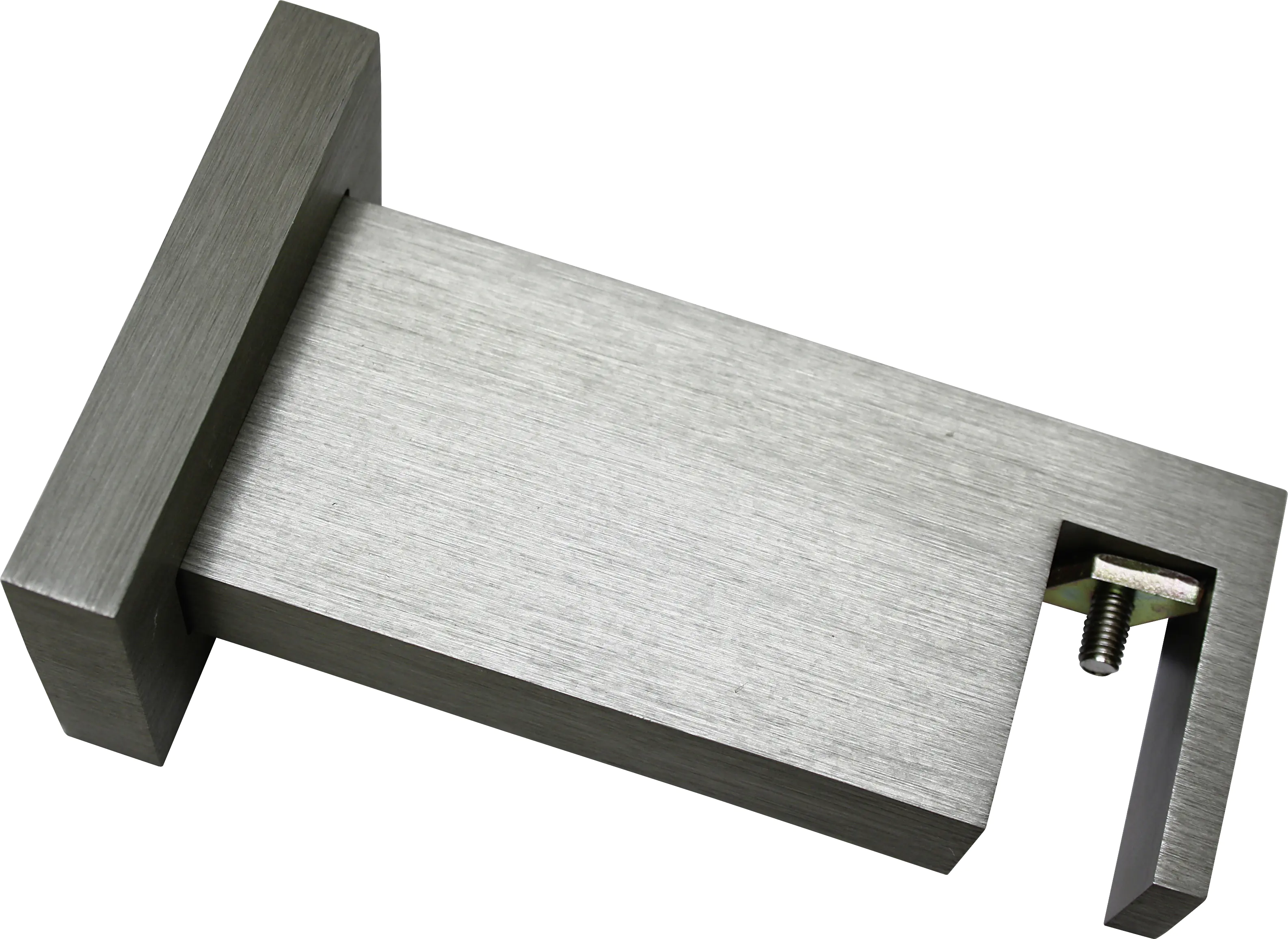 Gardinia Wandträger Luxor Stahl-gebürstet