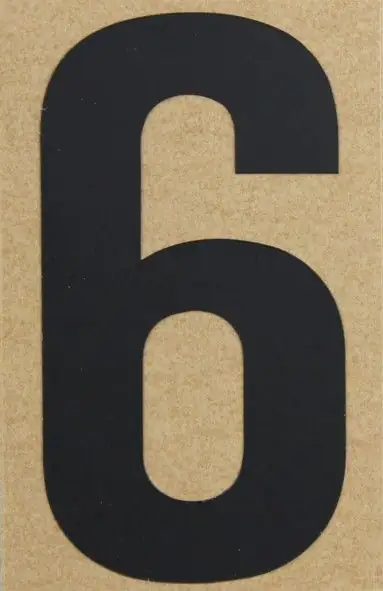 Conacord Klebezahl 55 x 50 mm