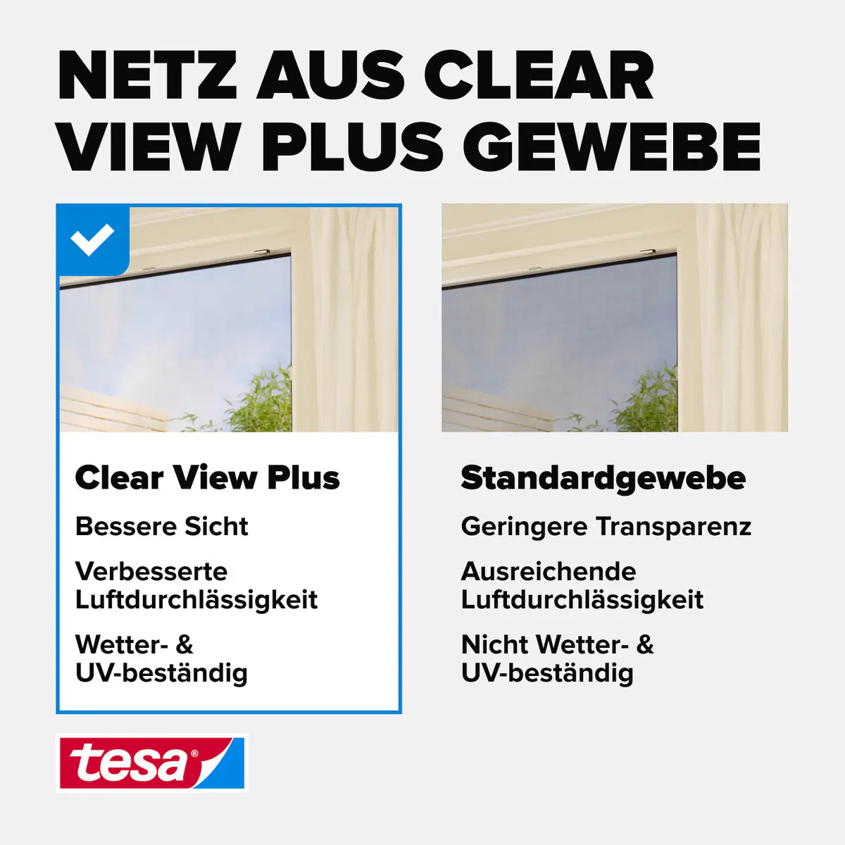 tesa Fliegenschutz-Tür FALT 100 x 220 cm anthrazit/weiß kürzbar