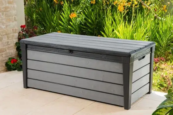 Keter Auflagenbox Brushwood 455 l, mit Sitzfunktion Keter Auflagenbox Brushwood 455 l, mit Sitzfunktion
