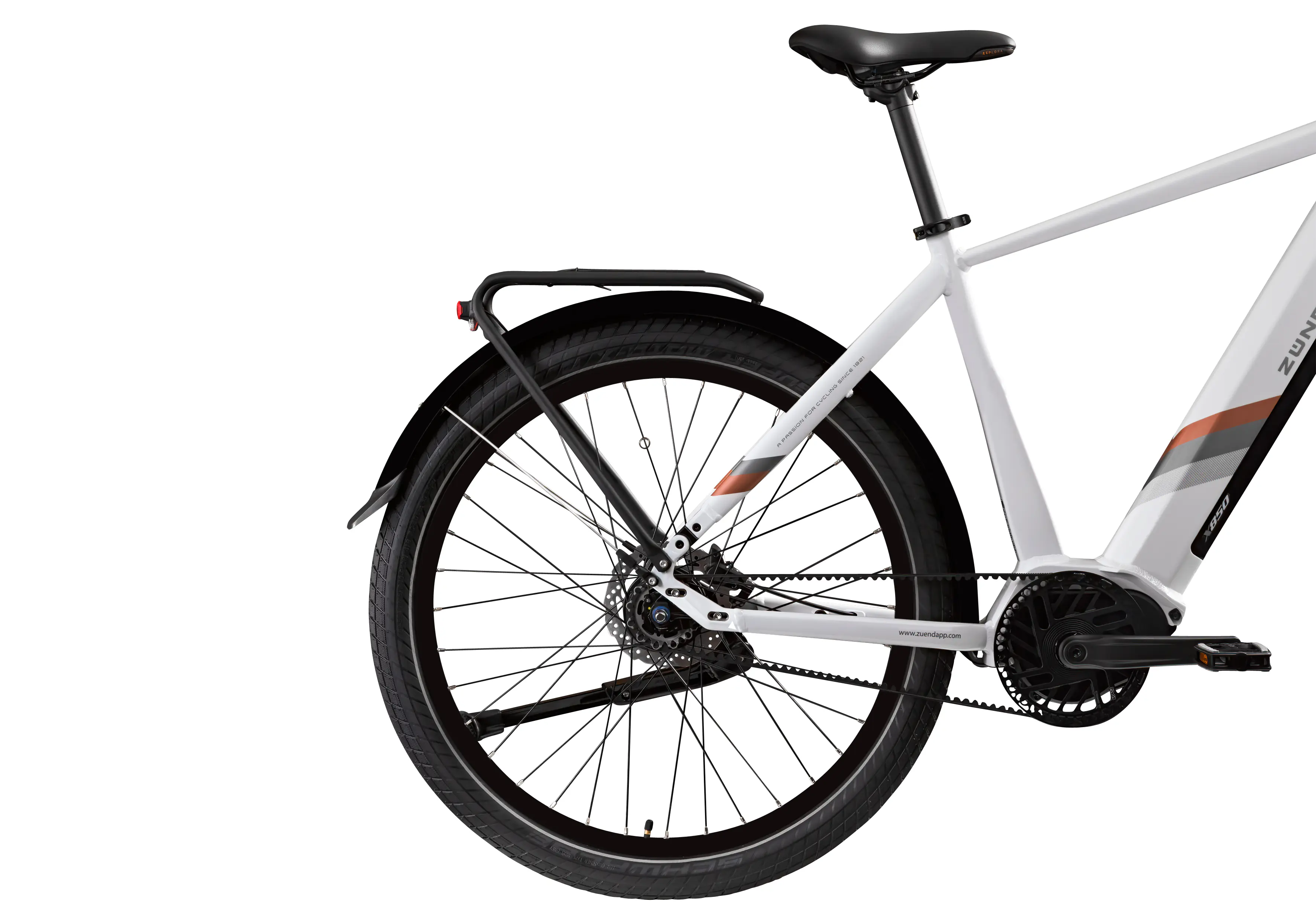 Zündapp E-Bike Trekking X850 Diamantrahmen 27,5 Zoll 7-Gang 550 Wh weiß