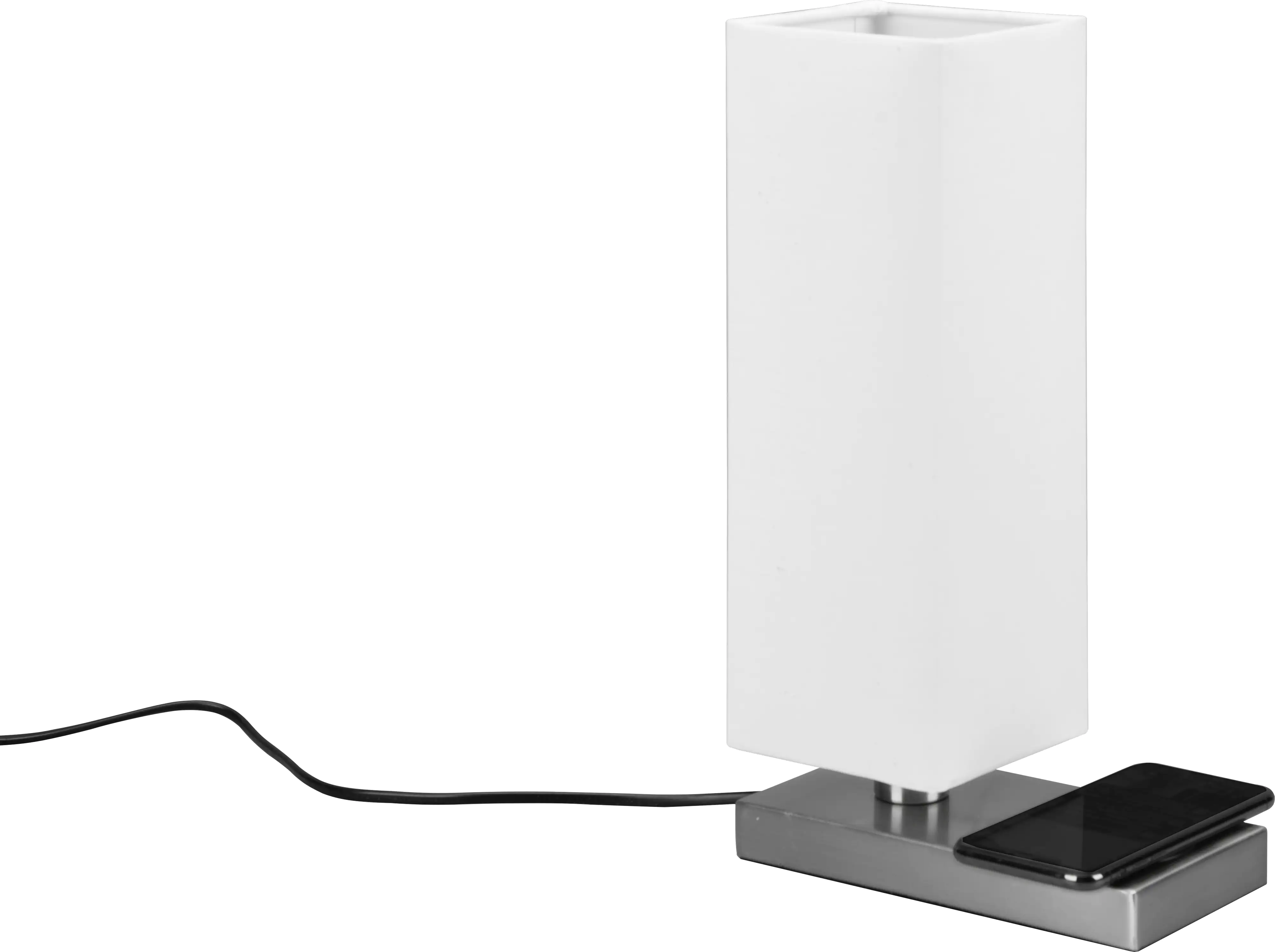 Reality Leuchten Tischleuchte Haley nickel-matt 35 x 10 cm Reality Leuchten Tischleuchte Haley nickel-matt 35 x 10 cm