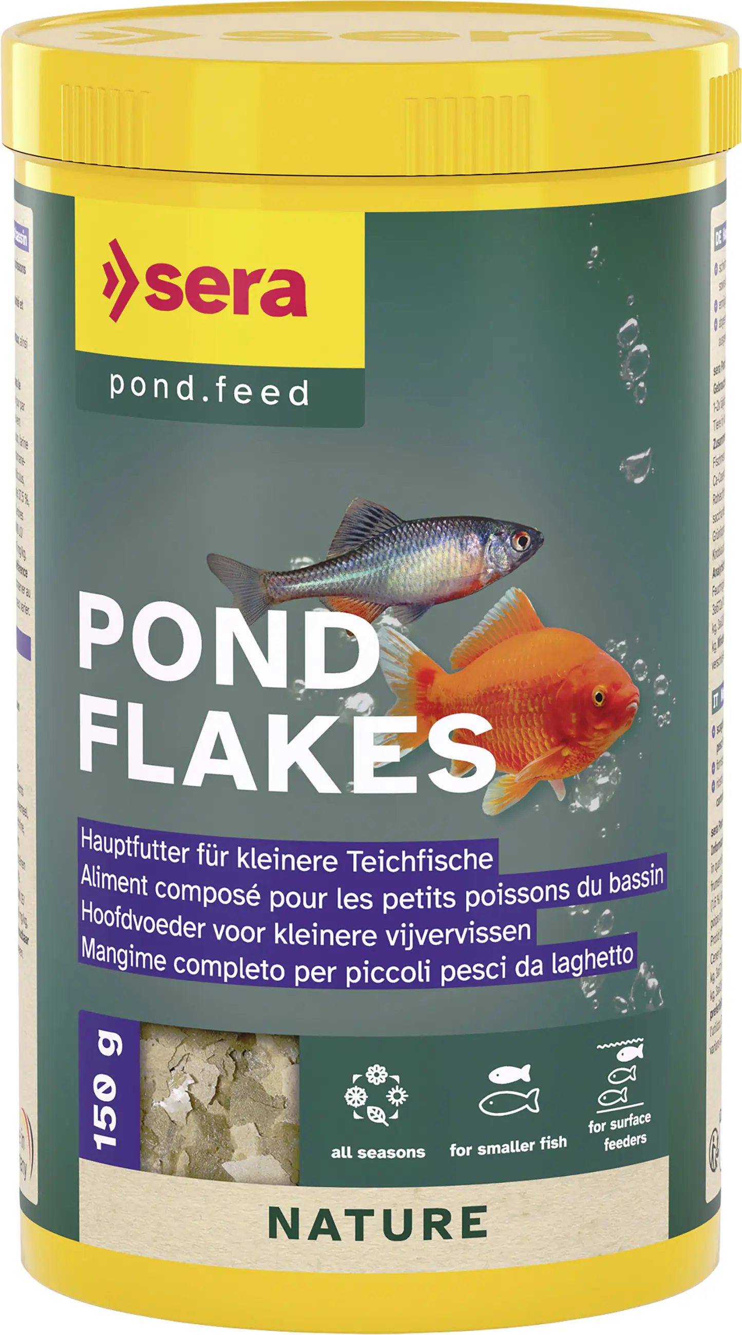 Sera Pond Fischfutter Teich Flakes 1 L Sera Pond Fischfutter Teich Flakes 1 L