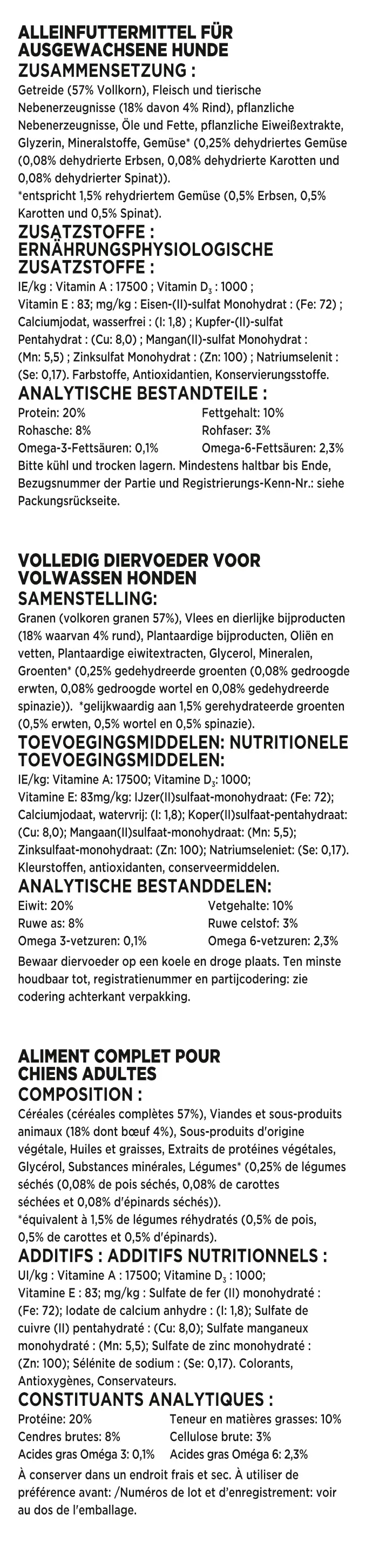 Purina Beneful Hundetrockenfutter Adult 12 kg Rind & Gemüse 