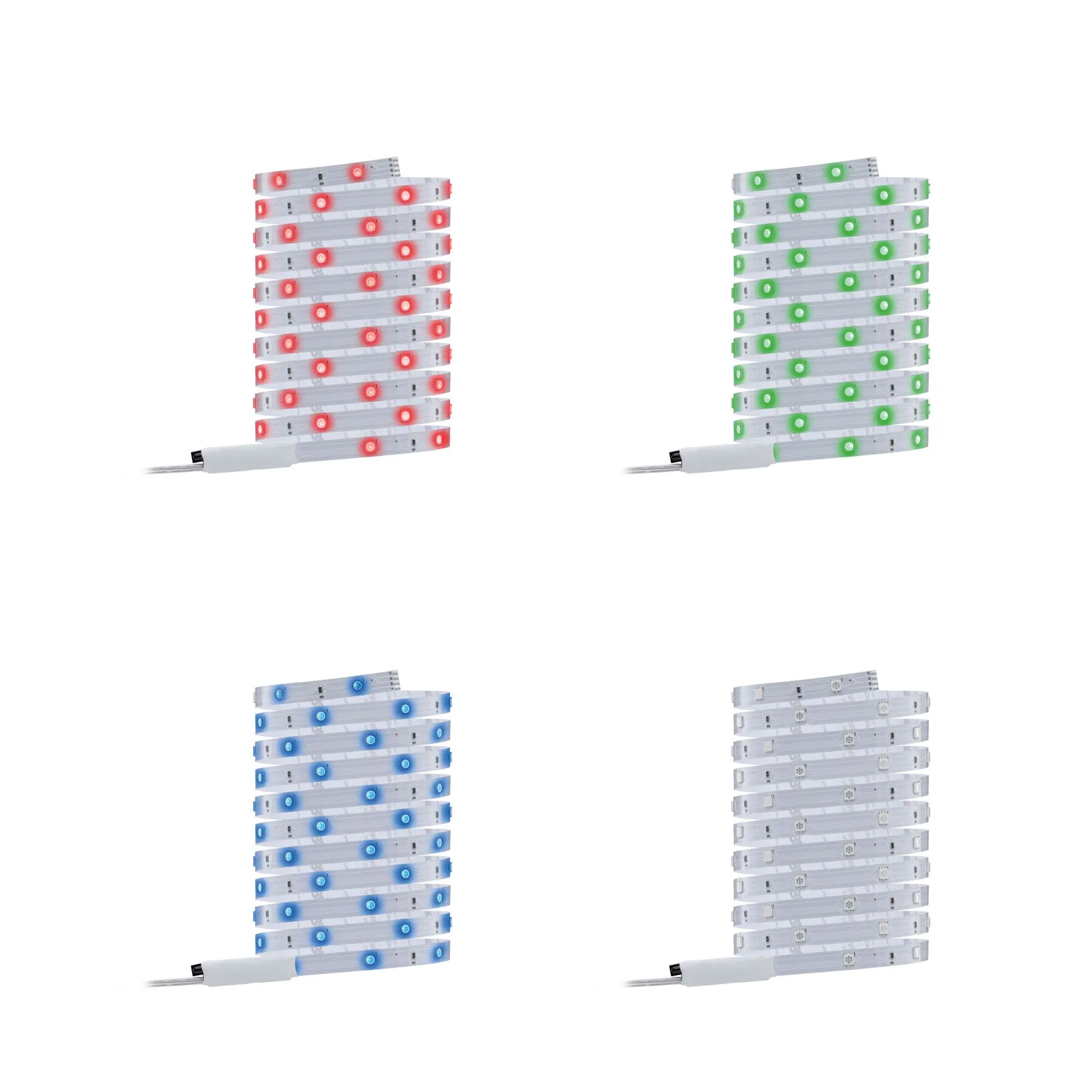 Paulmann LED-Strips BaseLED Komplett Set 3 m weiß Metall