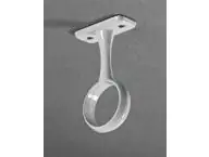 Hettich Schrankrohrmittelträger für runde Schrankrohre Ø25 mm, weiß