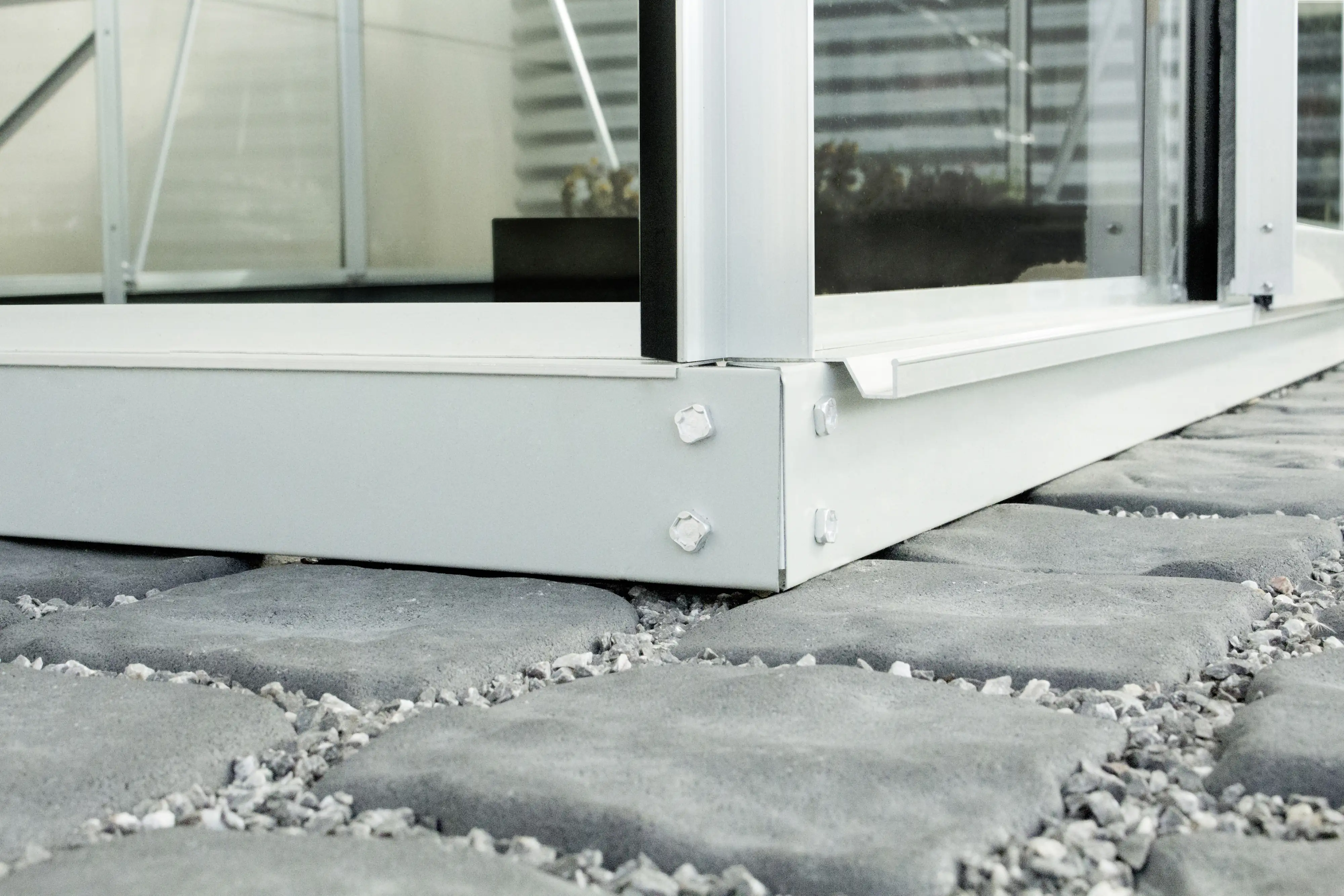 4005717082024 Vitavia Fundamentrahmen 5000 192 x 254 cm aluminium 6 cm hoch