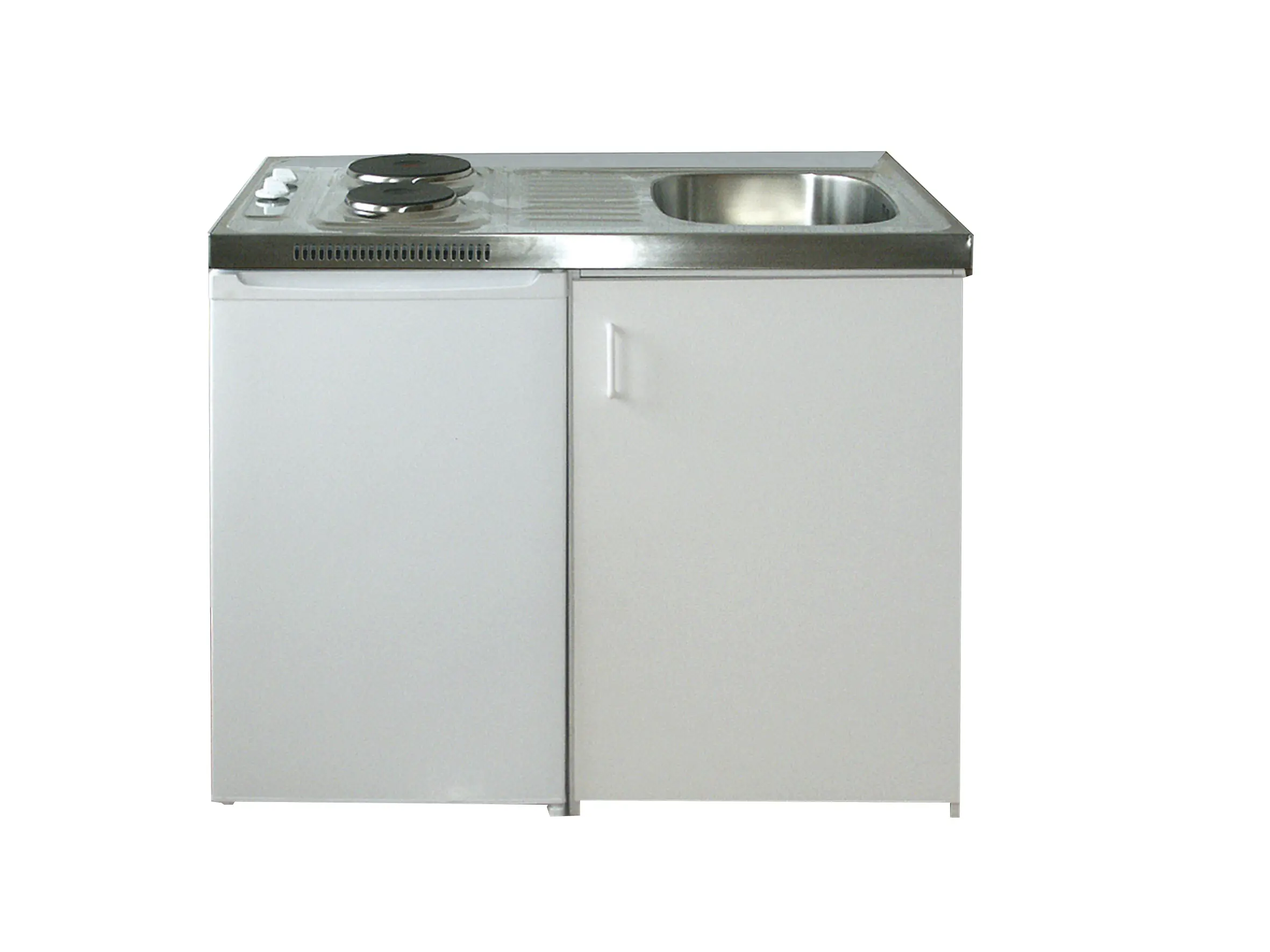 Respekta Miniküche Pantry S mit Duokochfeld, weiß Respekta Miniküche Pantry S mit Duokochfeld, weiß